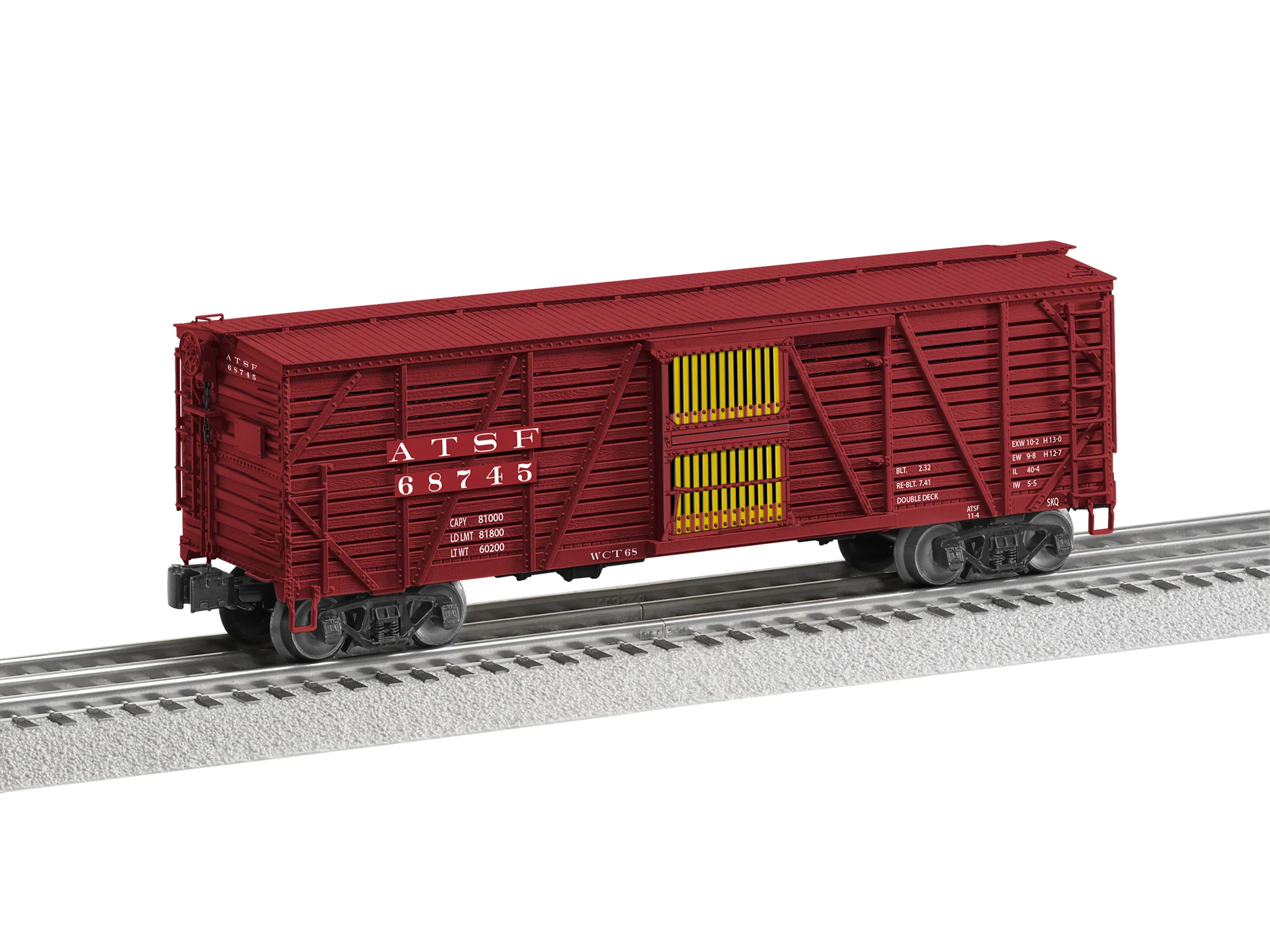 Lionel 2226870 - Vision Line Stock Car "Santa Fe" (3-Car) - Image 5