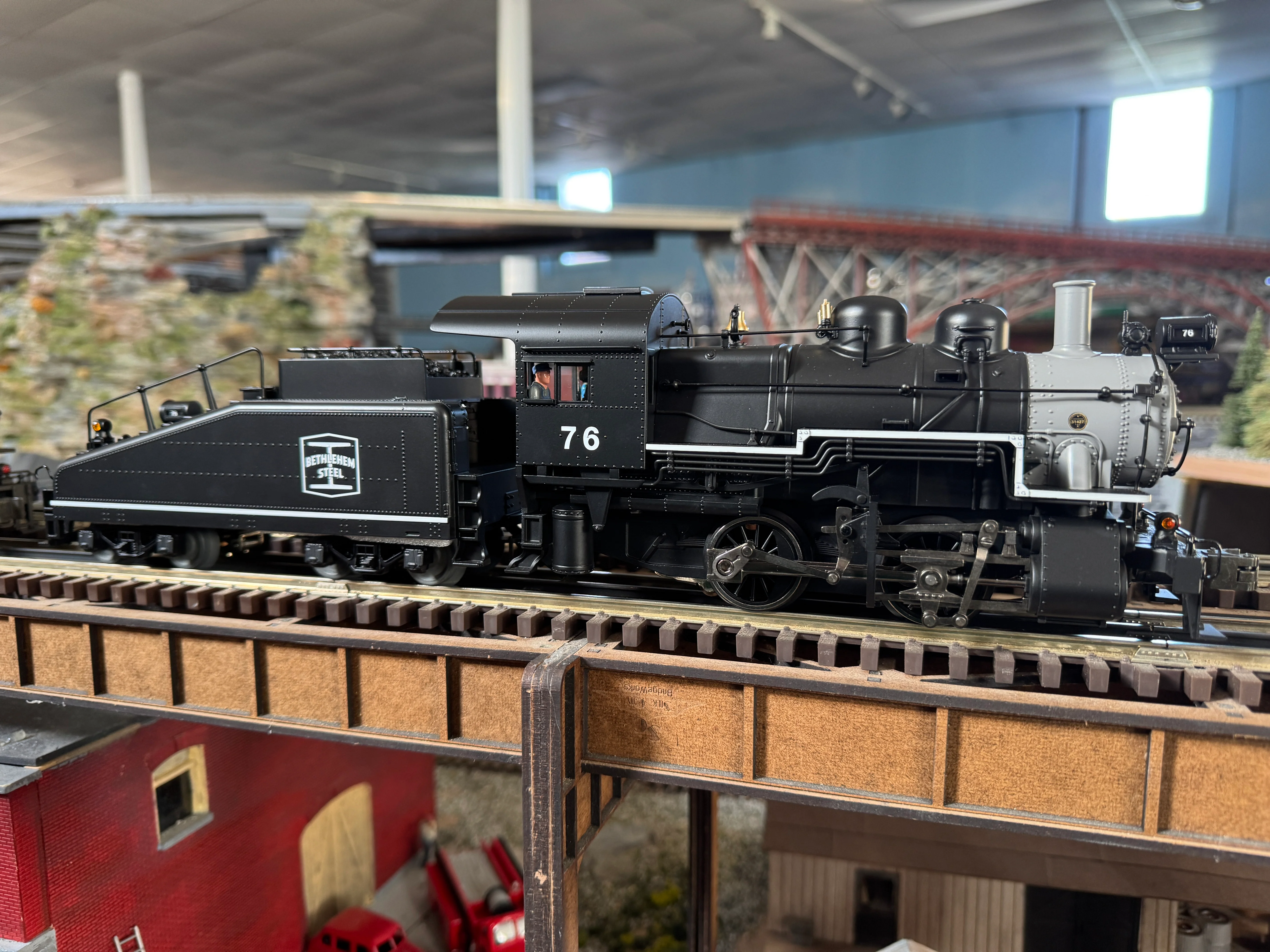 Lionel 2232050 - Legacy 0-4-0 A5 Steam Locomotive "Bethlehem Steel" #76 - Image 3