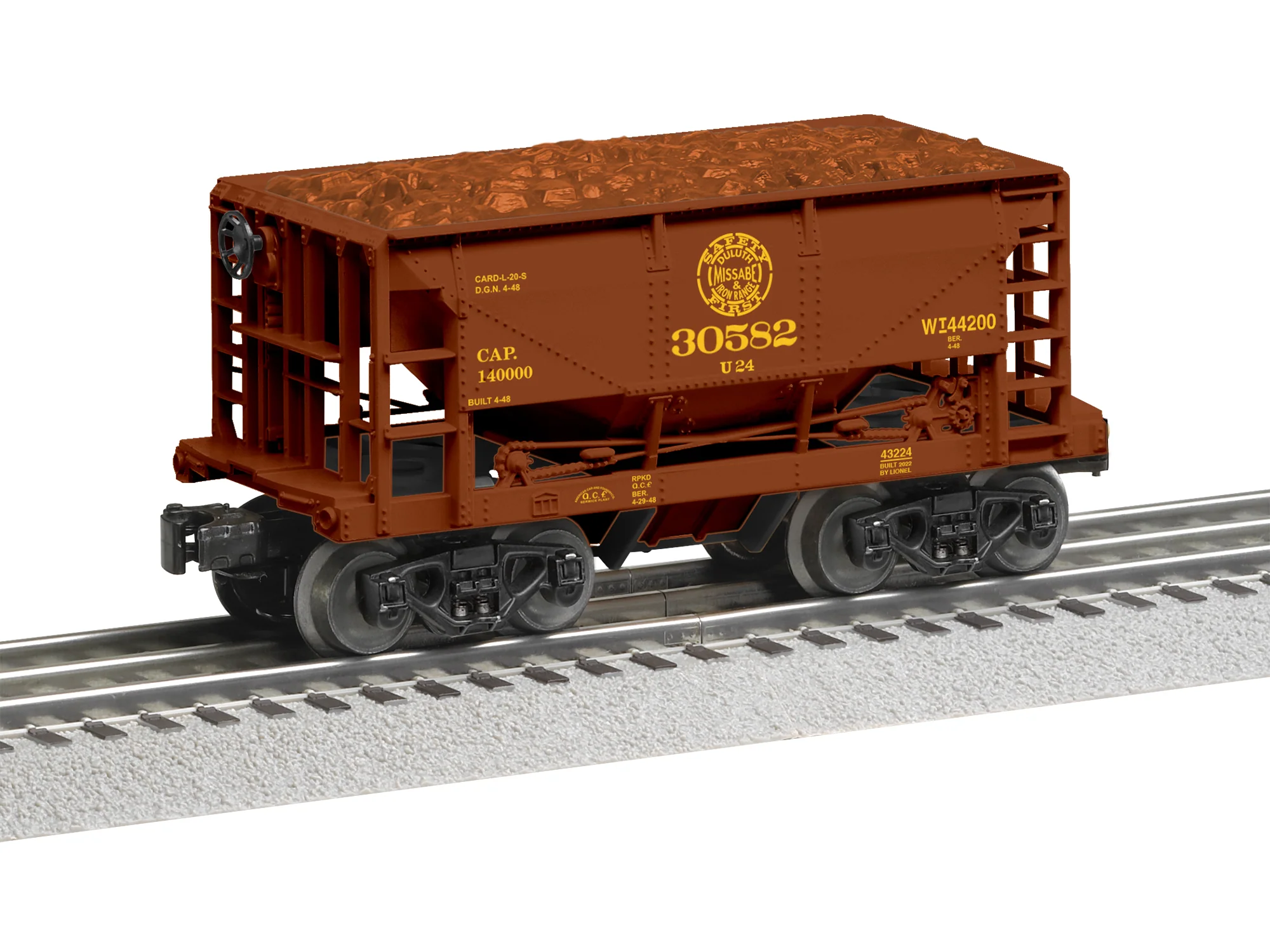 Lionel 2243220 - Ore Car Set "Duluth, Missabe & Iron Range" (6-Car) #1 - Image 8