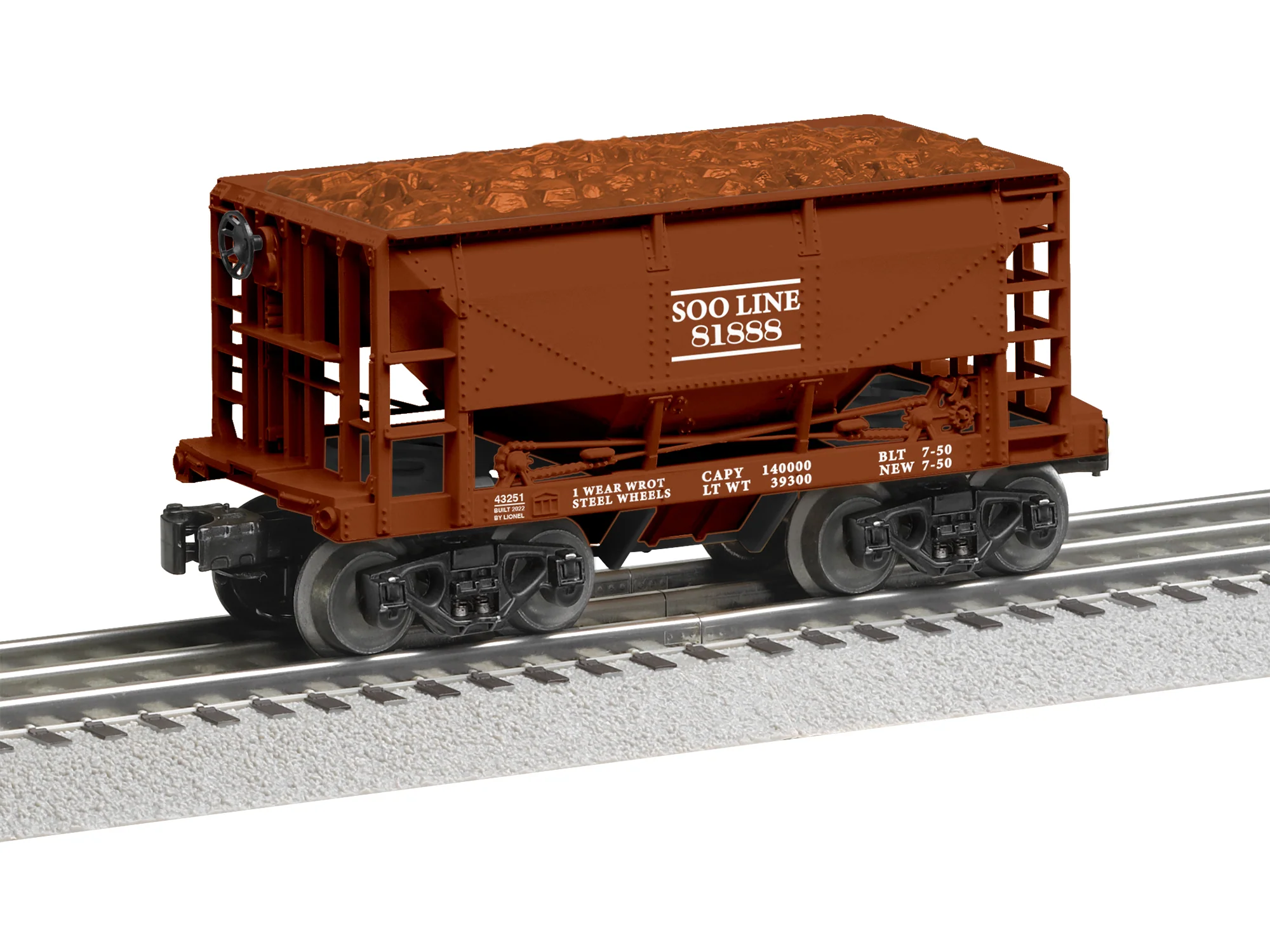 Lionel 2243250 - Ore Car Set "Soo Line" (6-Car) #2 - Image 9