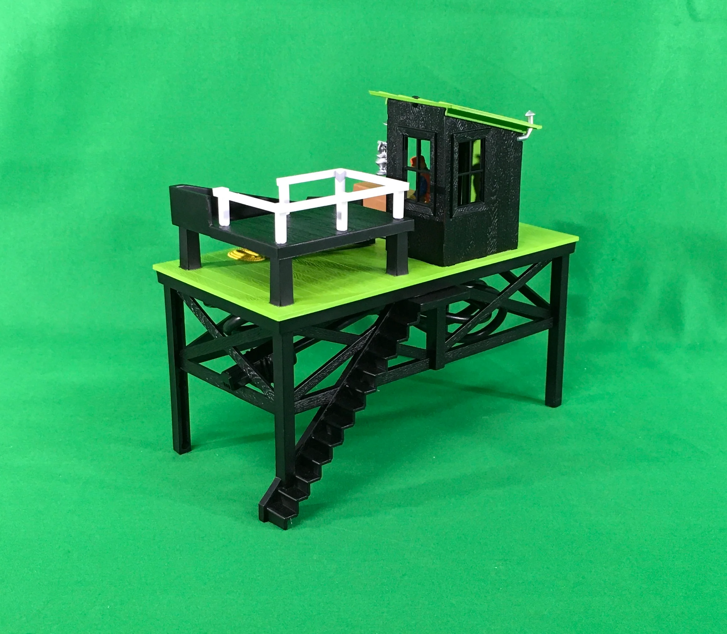 Lionel 2329230 - Area 51 - Barrel Loader "Hazardous Materials" - Image 2