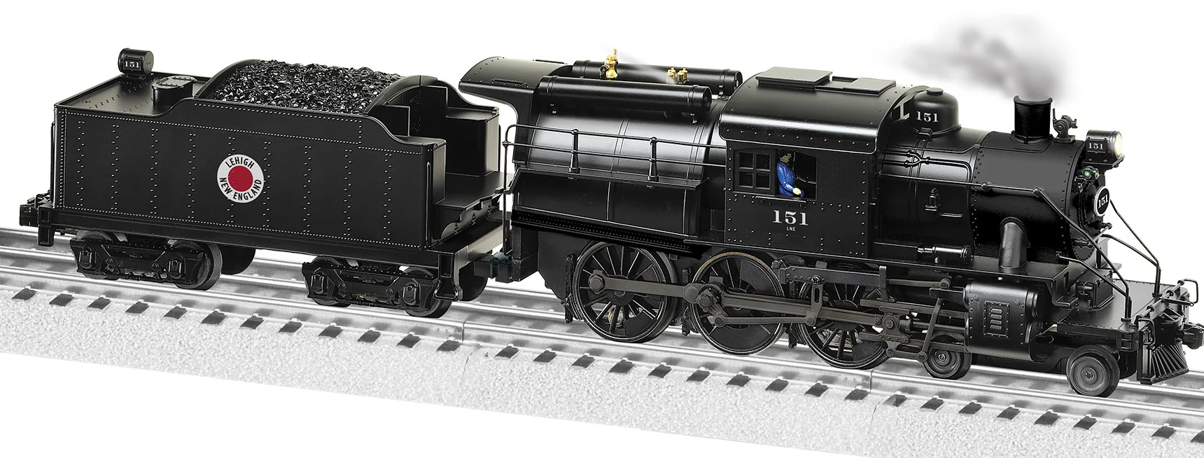 Lionel 2331570 - Legacy Camelback Steam Locomotive "Lehigh & New England" #151 - Image 5