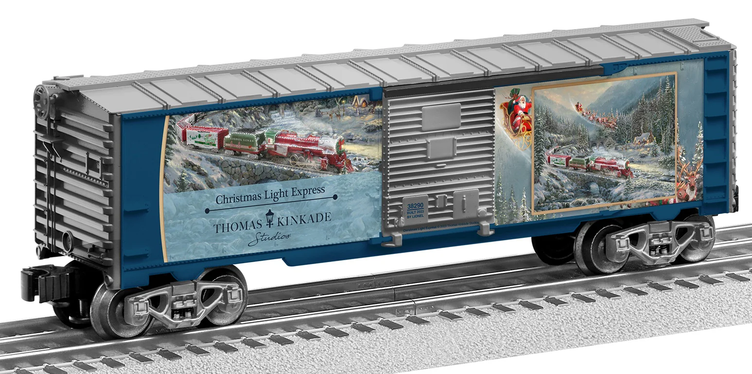Lionel 2338290 - Thomas Kinkade - Boxcar "Christmas Light Express" - Image 2