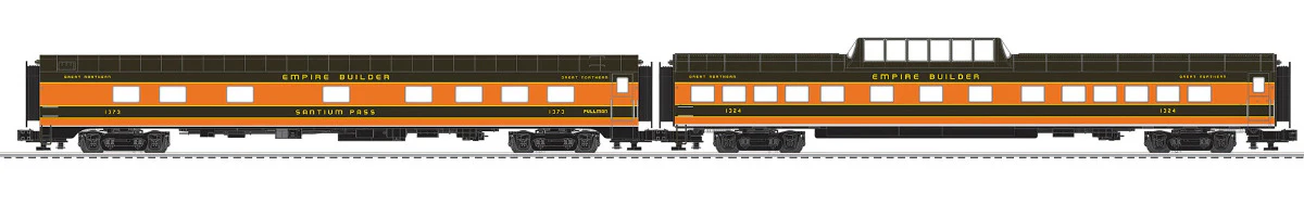 Lionel 2427090 - 21" Passenger Car "Great Northern" (2-Car) Empire Builder - Image 3