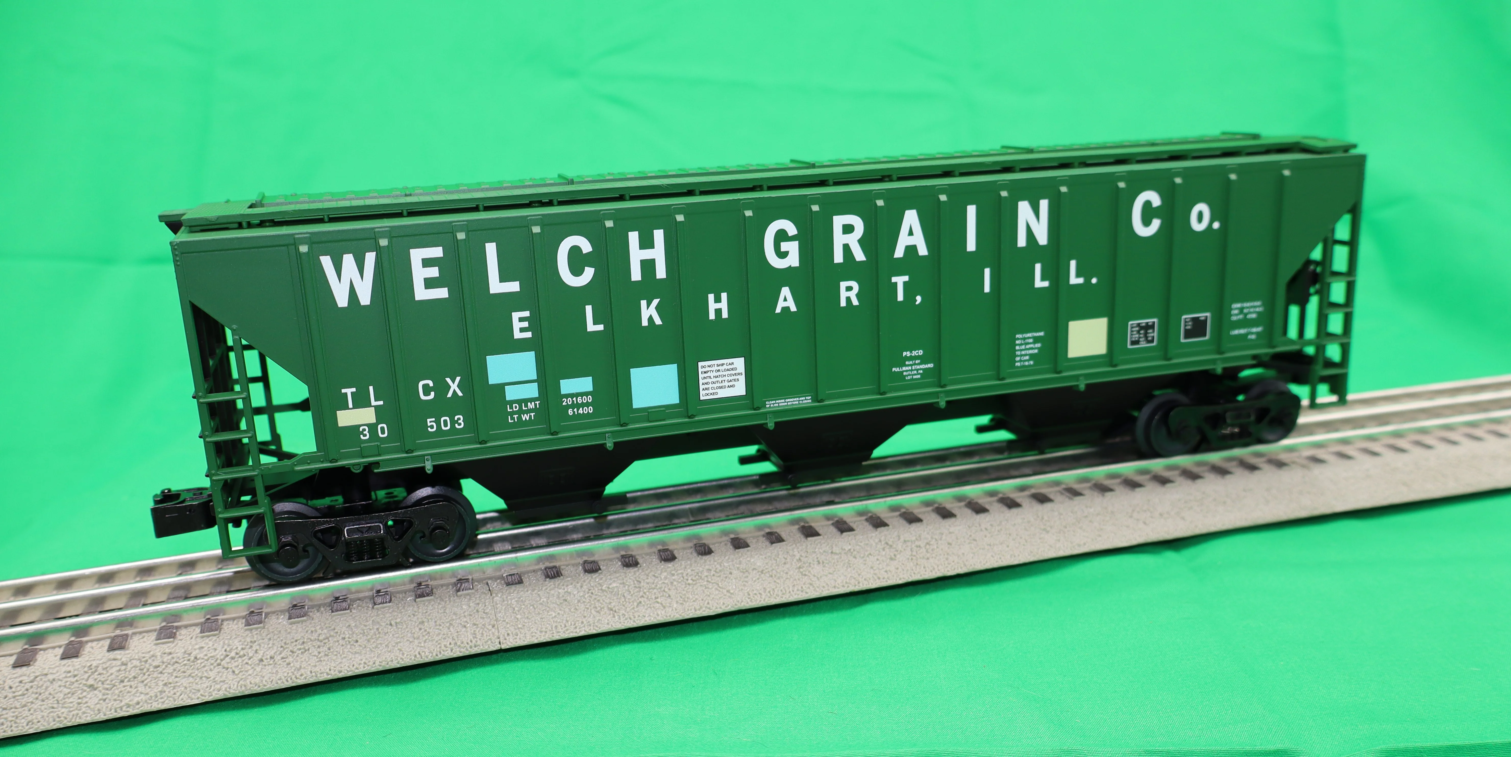 Lionel 2442140 - PS-2CD Covered Hopper "CO-OP" (3-Car) Set #2 - Image 3