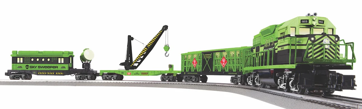 Lionel 2523010 - LionChief Freight Set "Area 51" UFO Recovery #1955 w/ Bluetooth 5.0