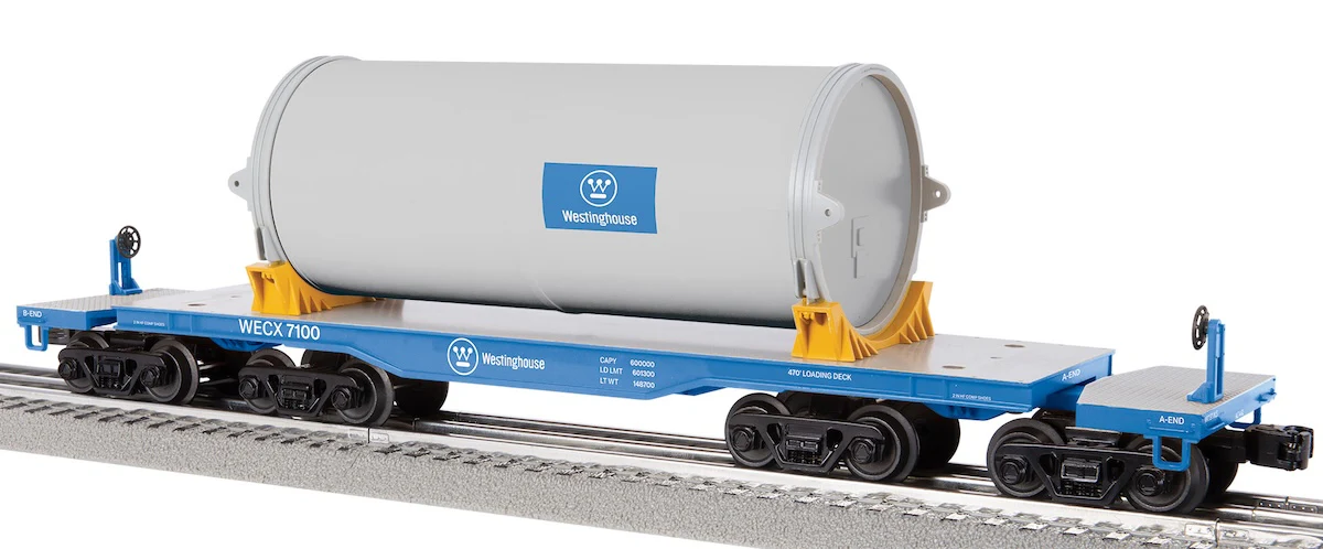 Lionel 2526220 - Heavy Duty Flatcar "Westinghouse" #7100 - Image 3