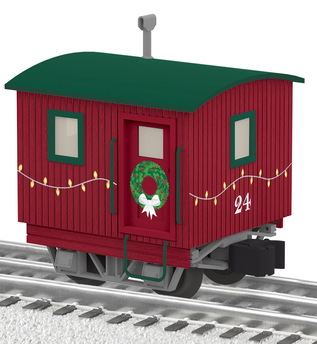 Lionel 2526800 - Disconnect Caboose Car "Christmas" #24 - Image 4