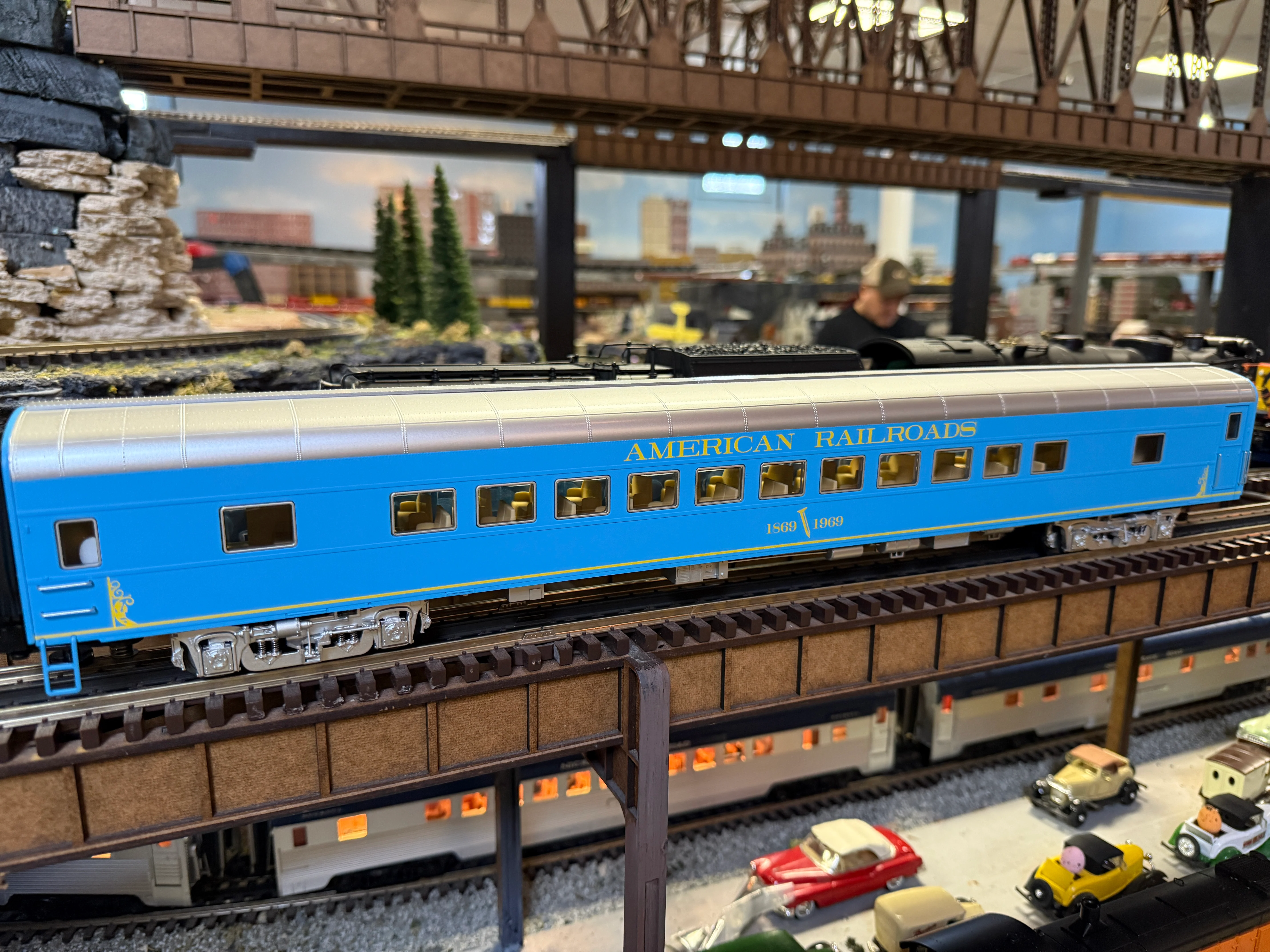 Lionel 2527020 - 21" Passenger Car Set "American Railroads" (4-Car) - Image 2