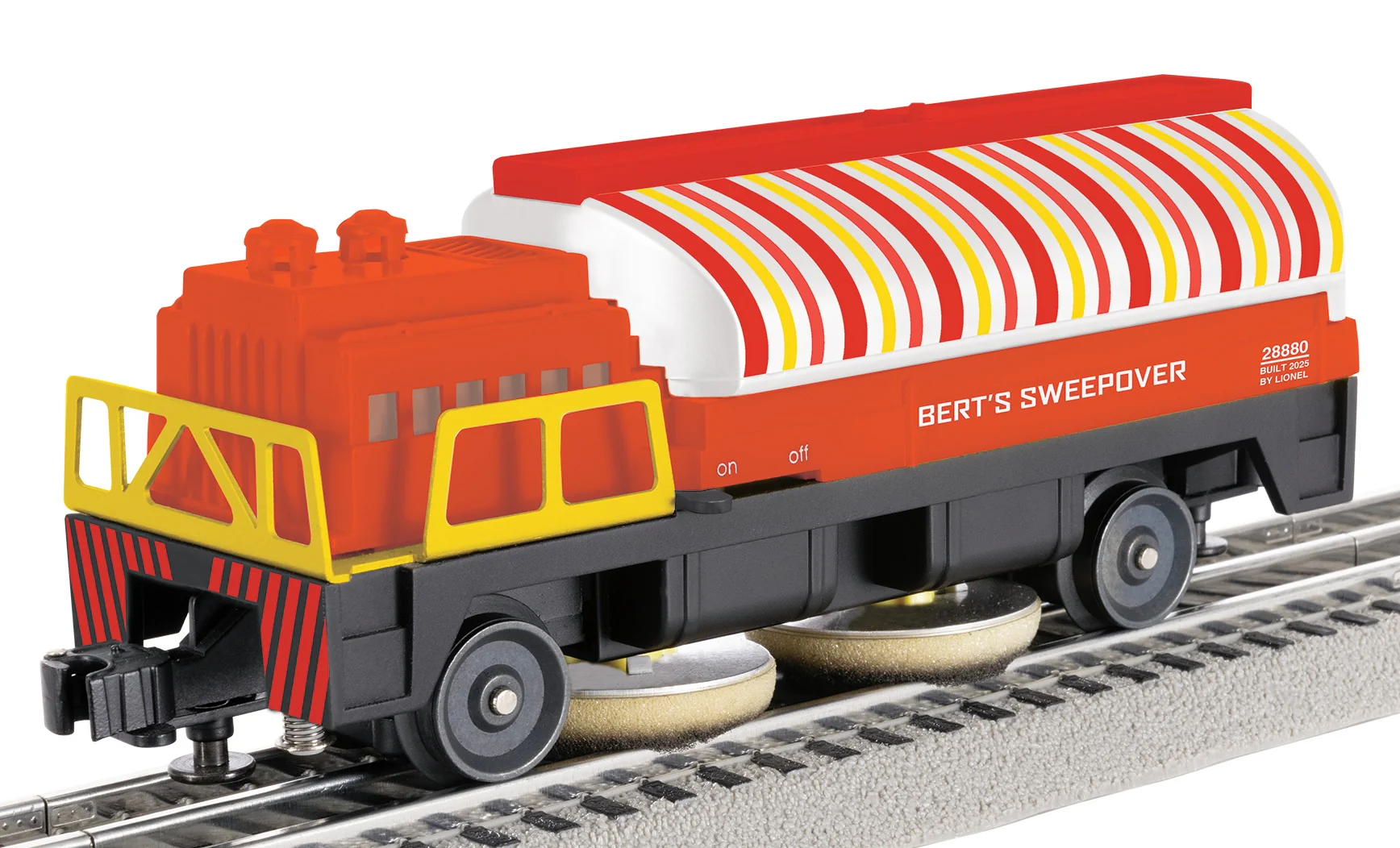 Lionel 2528880 - Track Cleaning Car "Bert's Sweepover" - Image 4