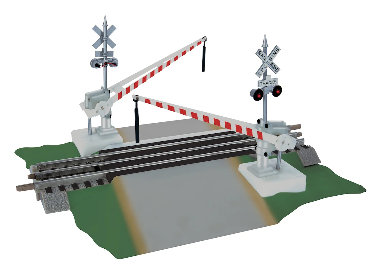 Lionel 2529070 - FasTrack - Grade Crossing w/ Gates & Flashers (UPDATED) - Image 4