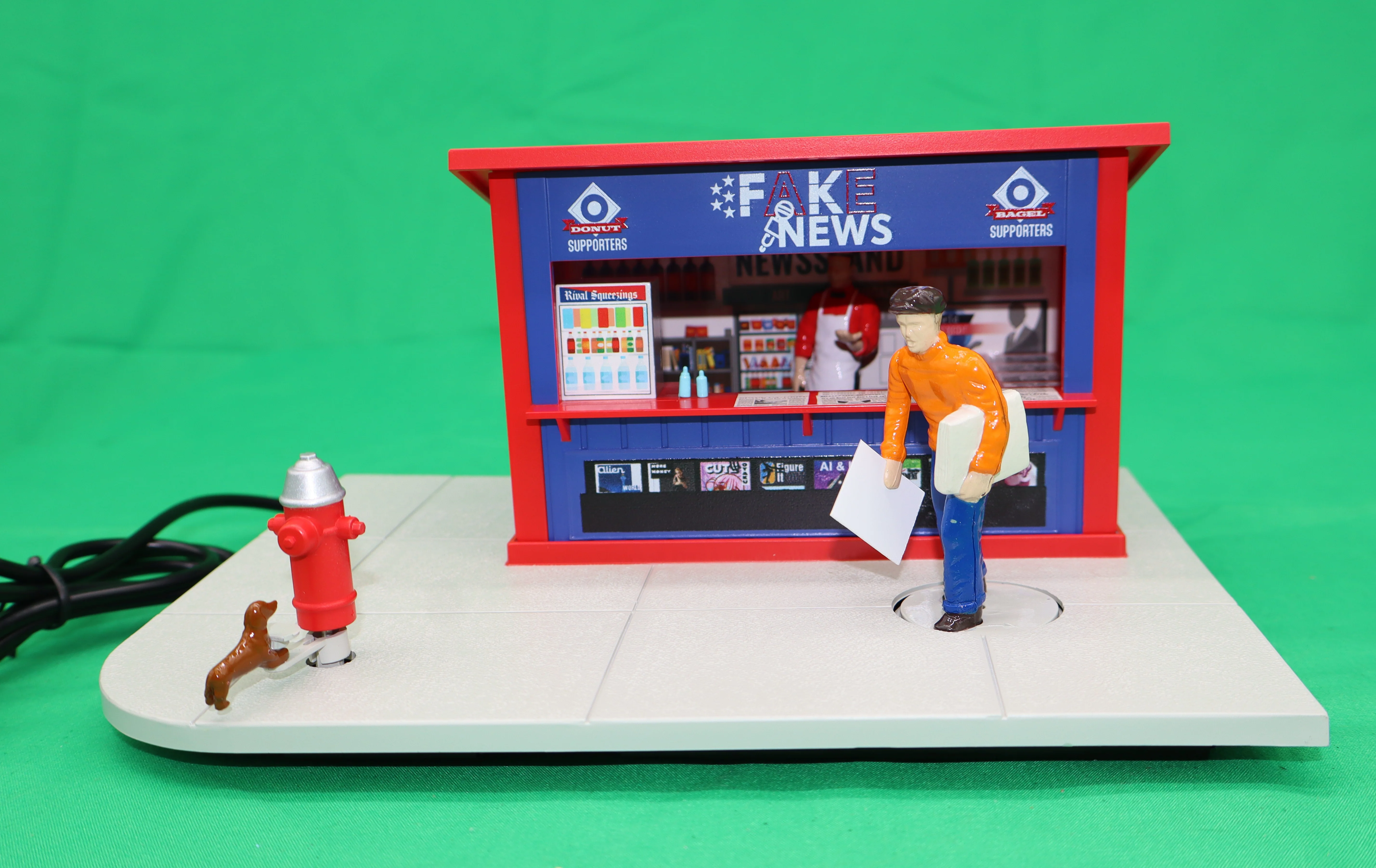 Lionel 2529260 - Fake News Stand #2 - Image 2