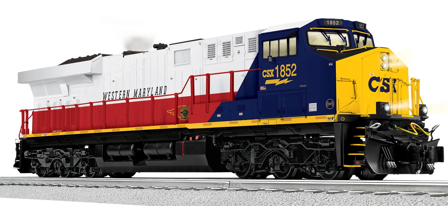 Lionel 2533581 - Legacy ES44 Diesel Locomotive "Western Maryland" #1852 (CSX) - Image 6