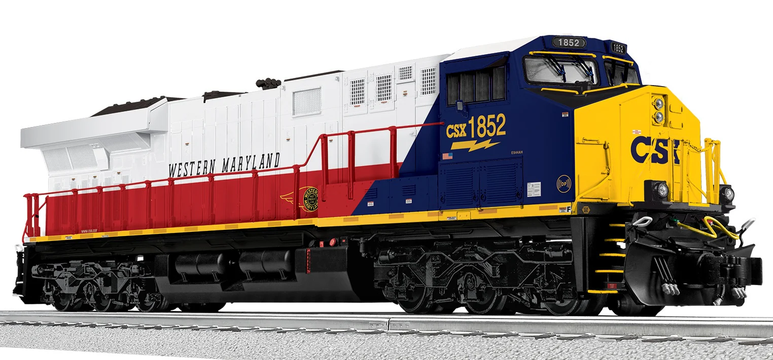 Lionel 2533589 - Legacy ES44 Diesel Locomotive "Western Maryland" #1852 CSX (Non-Powered) - Image 6