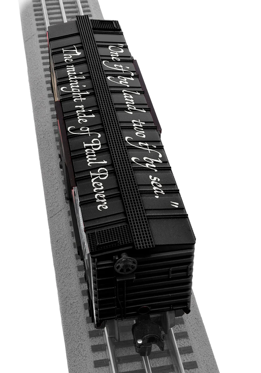 Lionel 2538150 - 250th Anniversary U.S. Army Boxcar Paul Revere's "Midnight Ride" - Image 2
