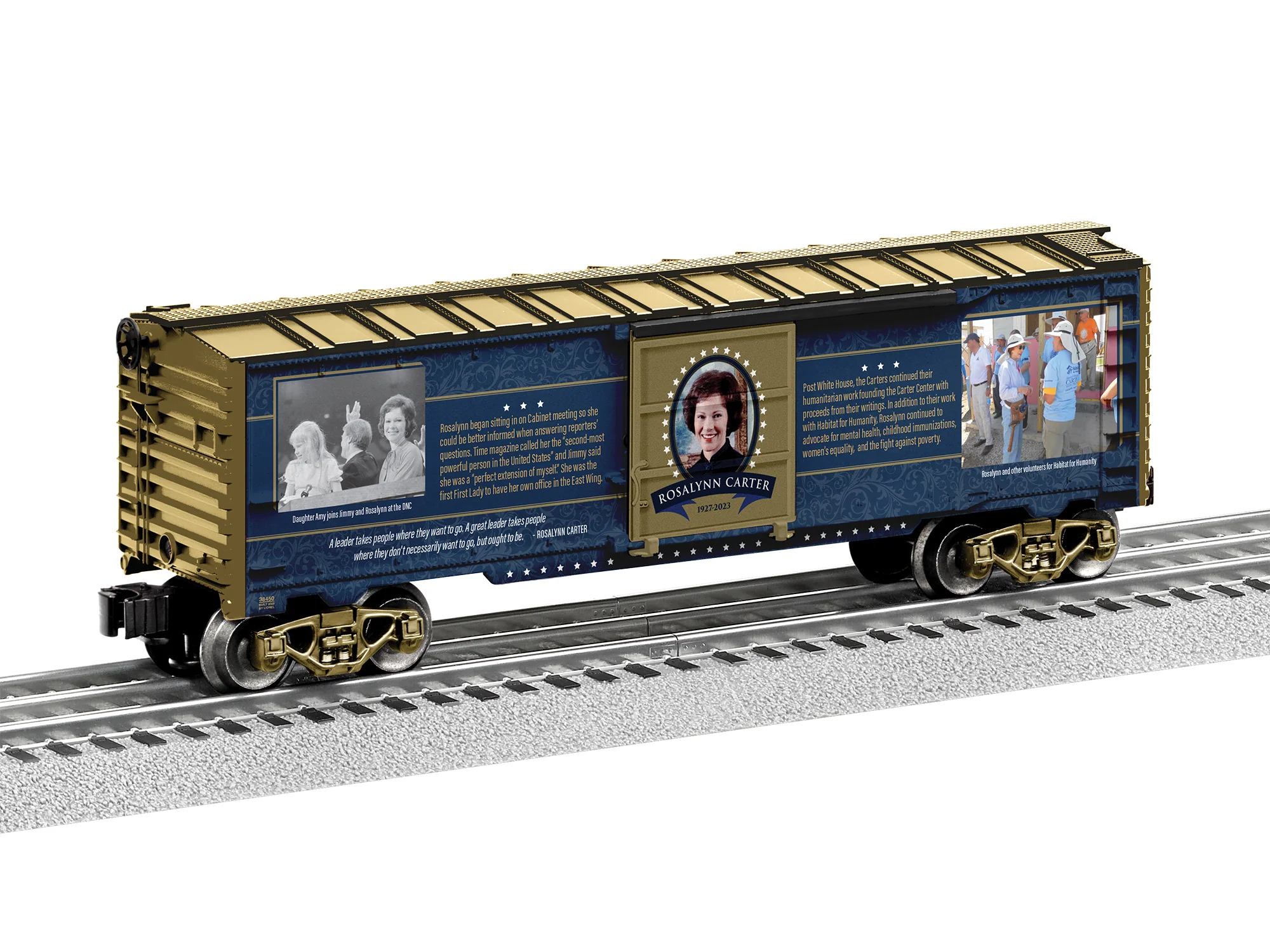 Lionel 2538450 - Rosalynn Carter Boxcar - Image 3