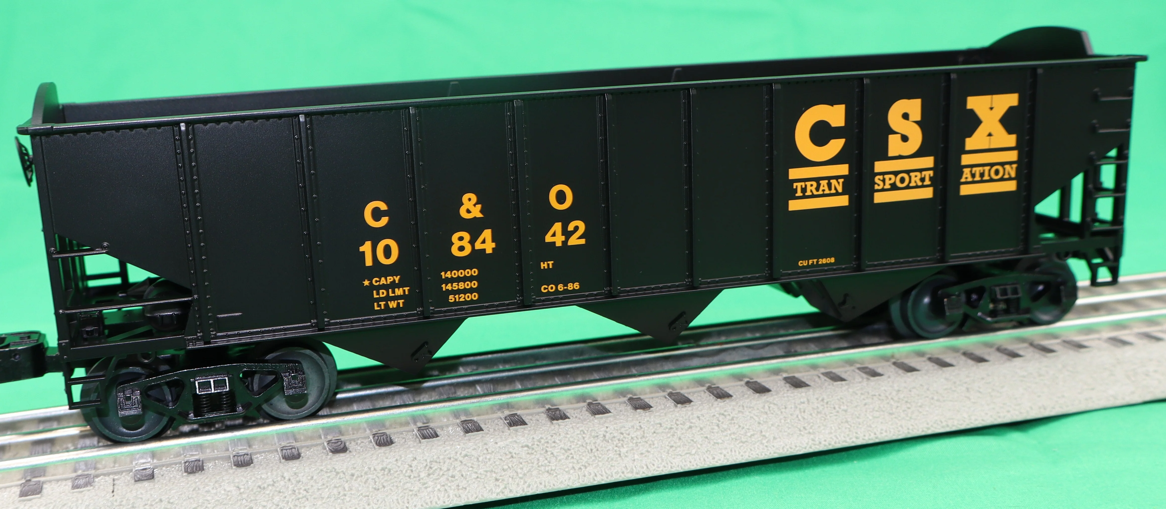 Lionel 2542225 - 3-Bay Hopper w/Peaked Ends "CSX" Pack B (3-car)