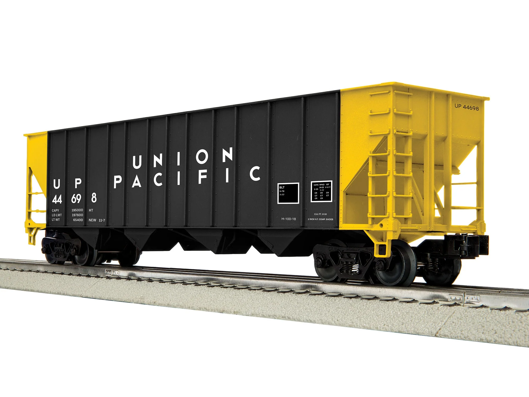 Lionel 2542489 - 4-Bay Hopper Car "Union Pacific" #44698 - Image 4