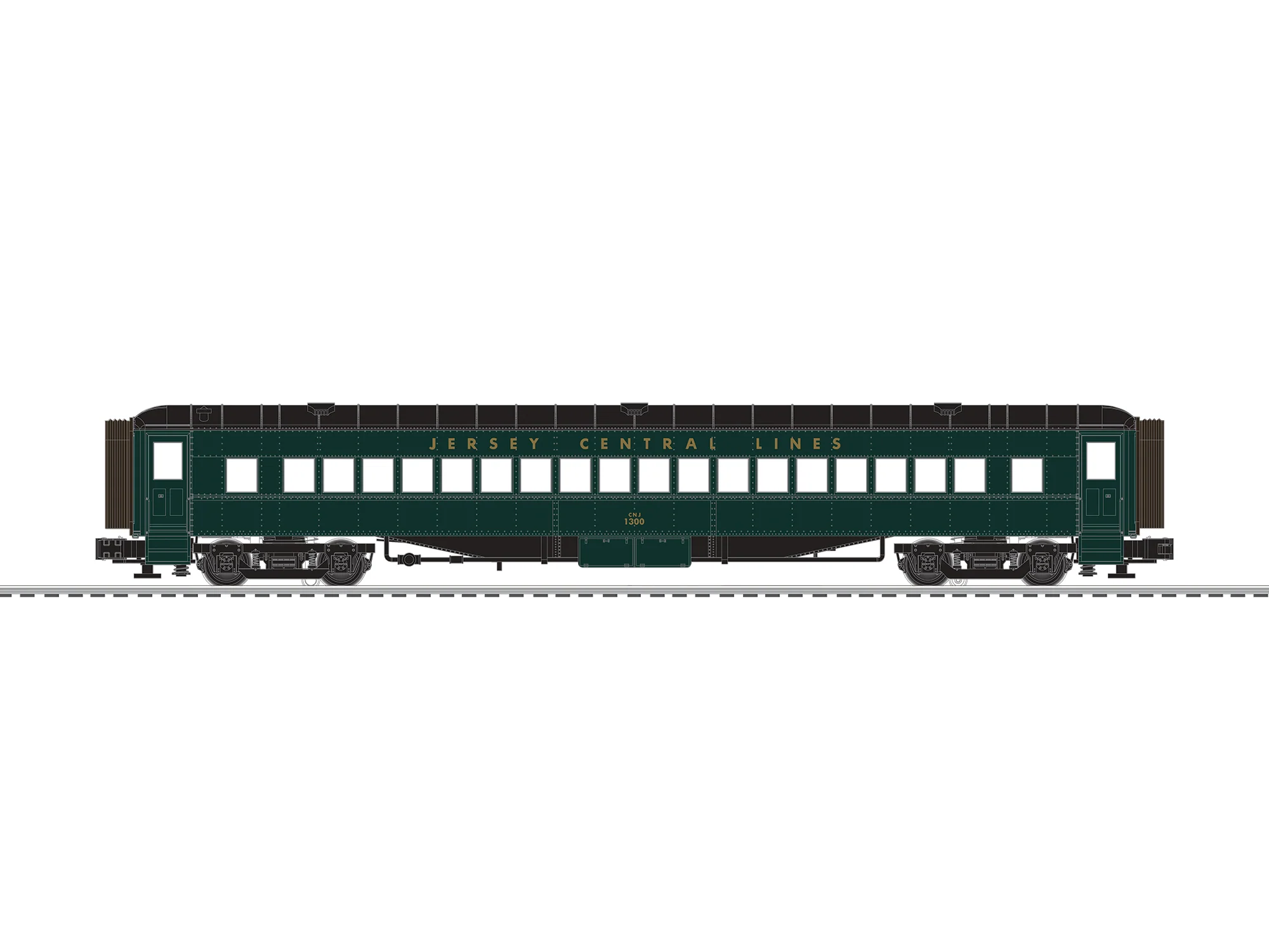 Lionel 2627620 - 72' Passenger Car Set "Central of New Jersey" (2-Car) Set A - Image 2