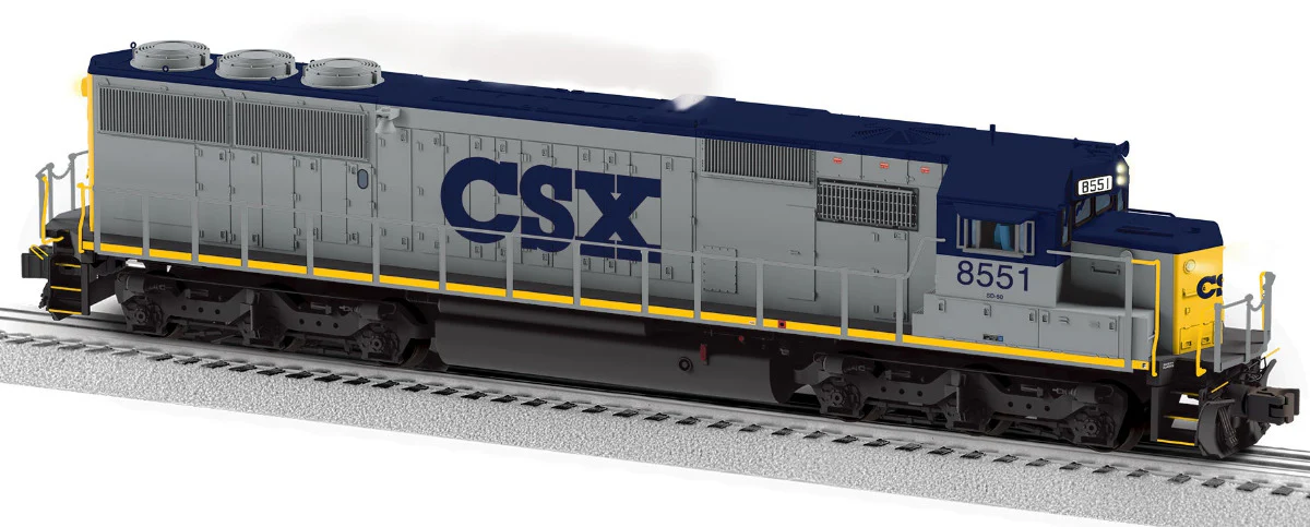 Lionel 2633082 - Legacy SD-50 Diesel Locomotive "CSX" #8551