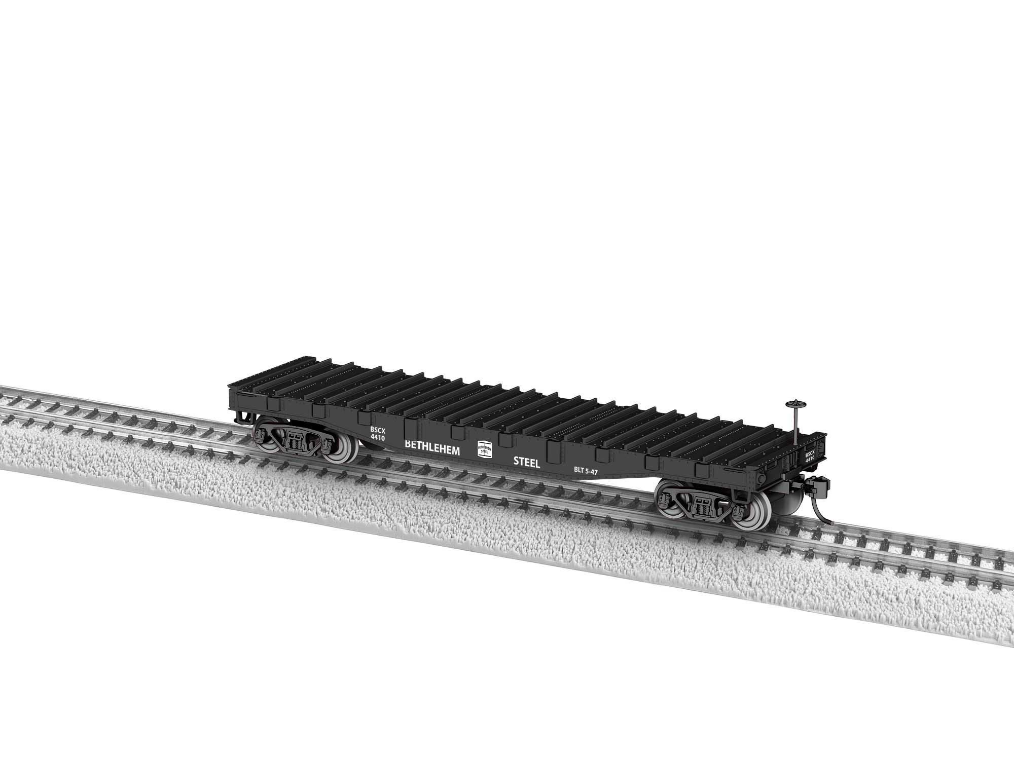 Lionel HO 2454410 - Steel-Deck Flatcar "Bethlehem Steel" #4410 - Image 4