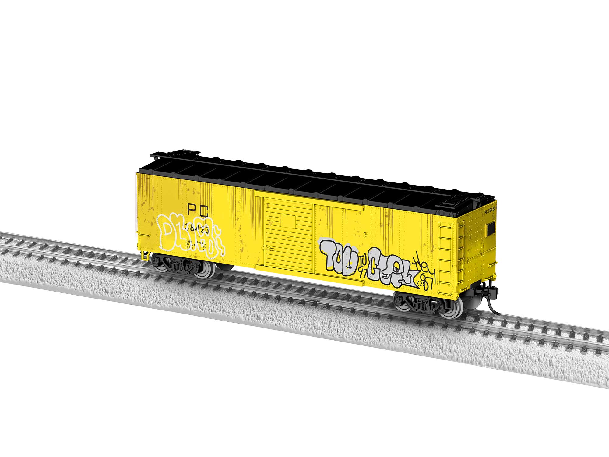 Lionel HO 2454700 - Boxcar "Penn Central" #38423 (Graffiti) - Image 5