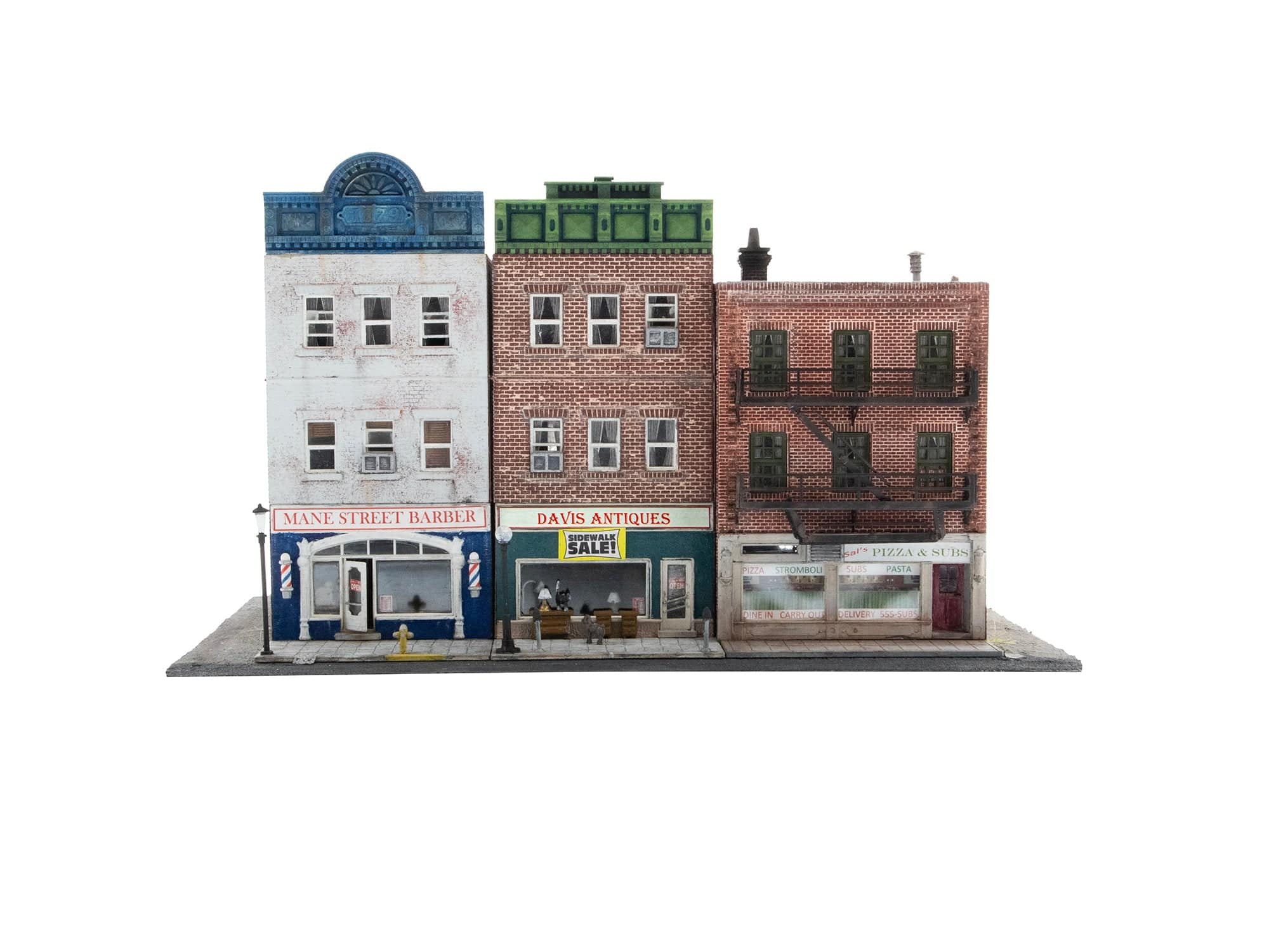 Lionel HO 2467010 - Front Street 100 Block Promo Set Kit - Image 6