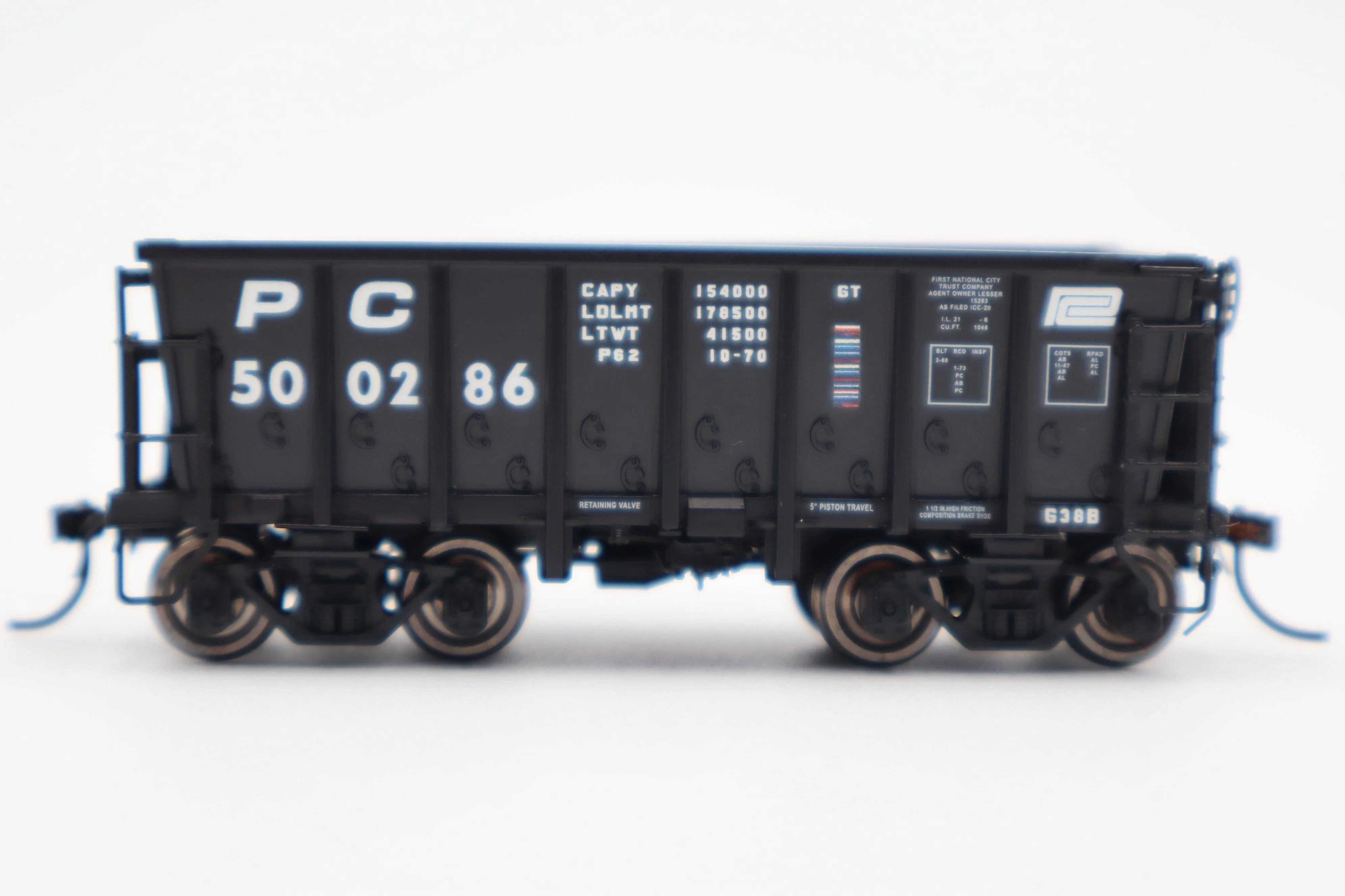 Lionel HO 2474100 - G38B Ore Car "Penn Central" #500286 - Image 2