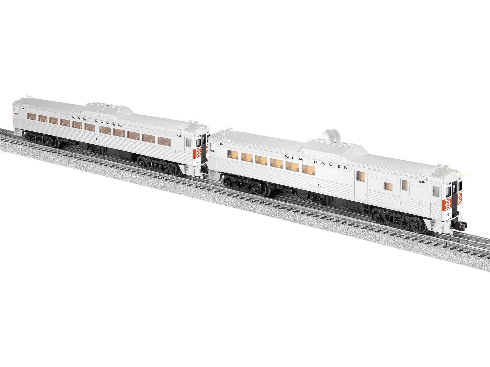 Lionel 2335090 - LionChief+ 2.0 Budd RDC Combo "New Haven" (2-Car) - Image 4