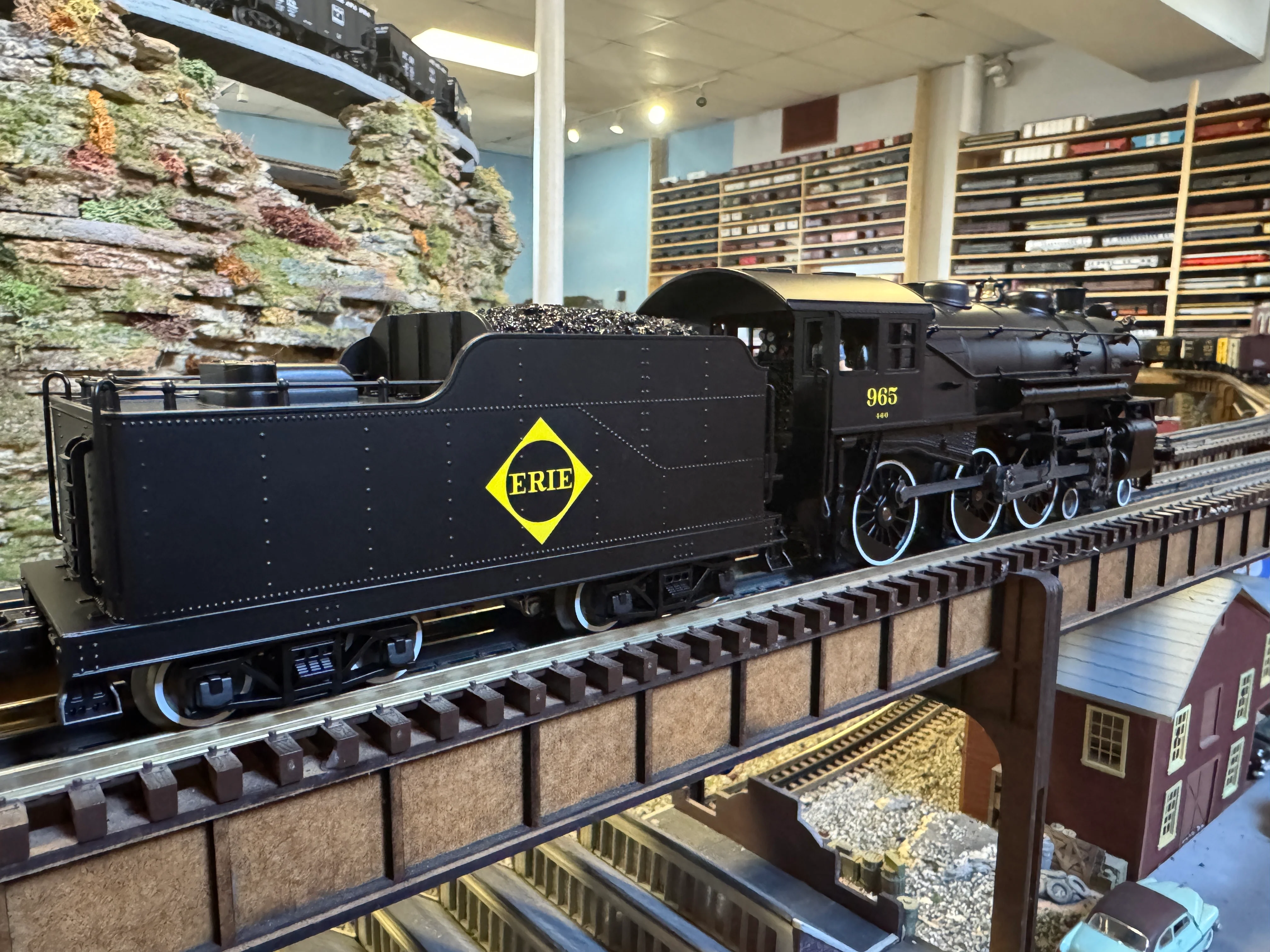 Lionel 2431972 - Legacy 4-6-0 Steam Locomotive "Erie" #965 - Custom Run for MrMuffin'sTrains - Image 5