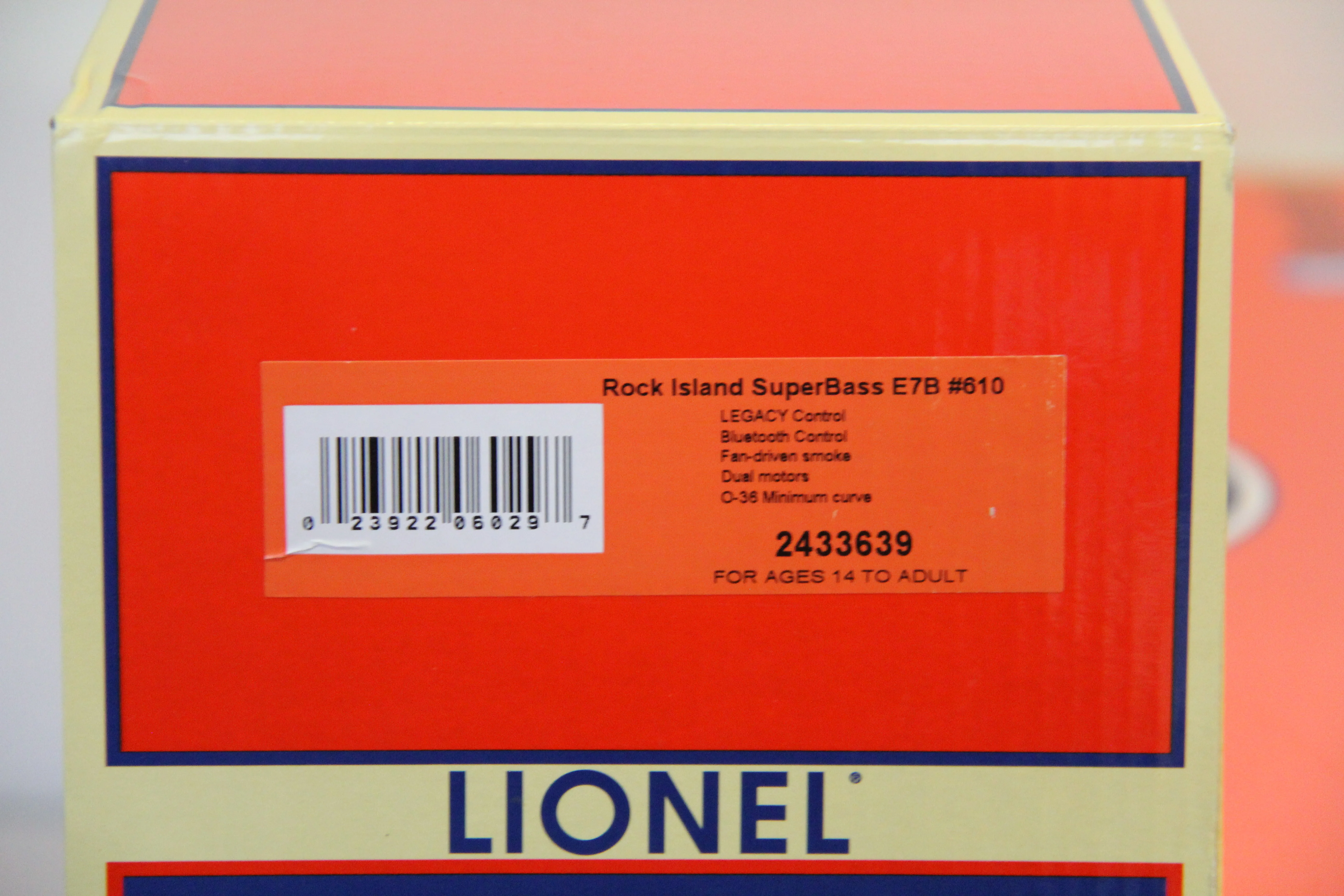 Lionel 2433630 Rock Island LEGACY E6 AA & Lionel 2433639 Rock Island SuperBass E7B #610-Second hand-M7520 - Image 19