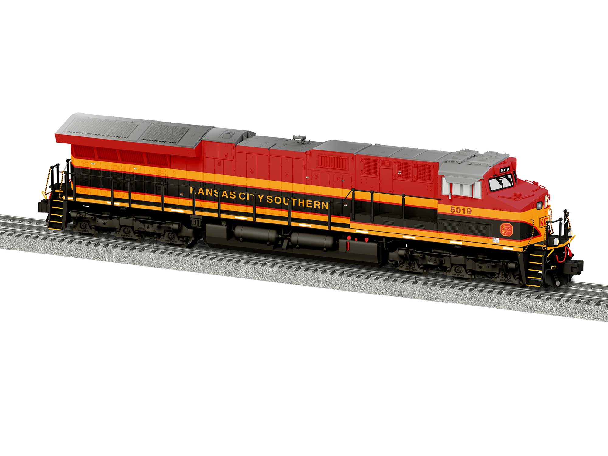 Lionel 2533489 - Legacy ET44AC SuperBass "Kansas City Southern" #5019 (Non-Powered) - Image 6