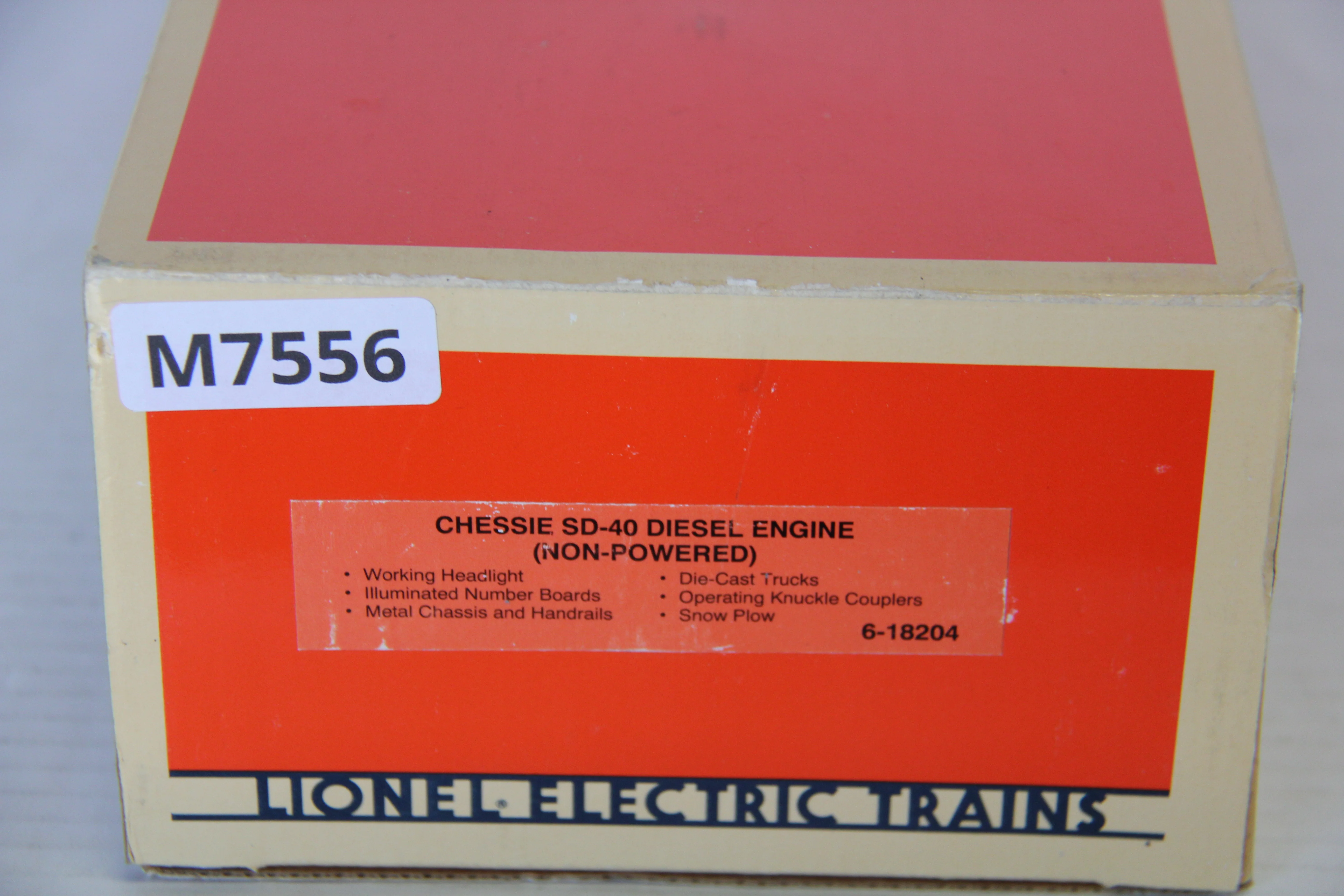 Lionel 6-18204 Chessie SD-40 Diesel Non Powered-Second hand-M7556 - Image 5