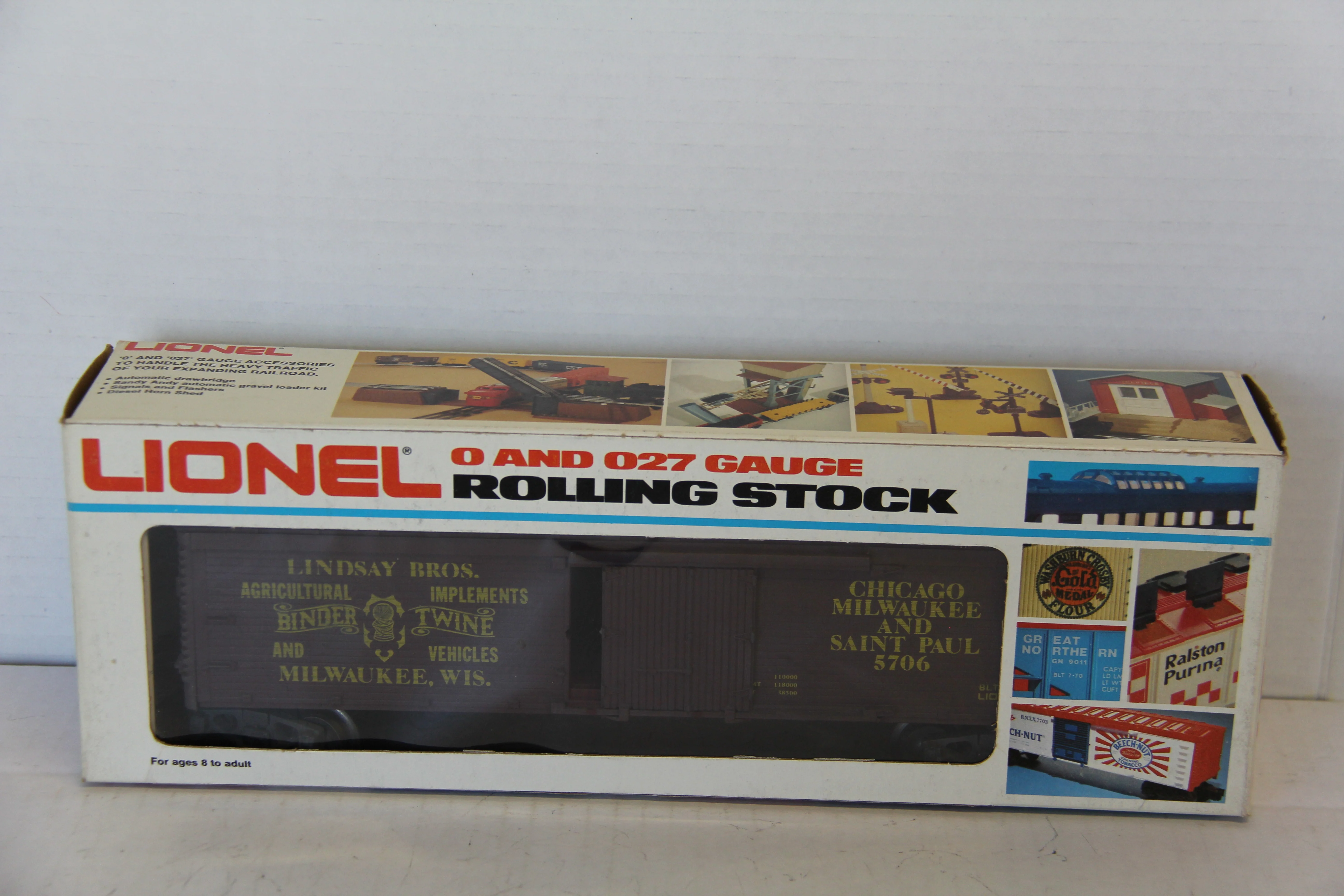 Lionel 6-5706 Lindsey Bros. Binder & Twine Reefer-Second hand-M7534 - Image 7