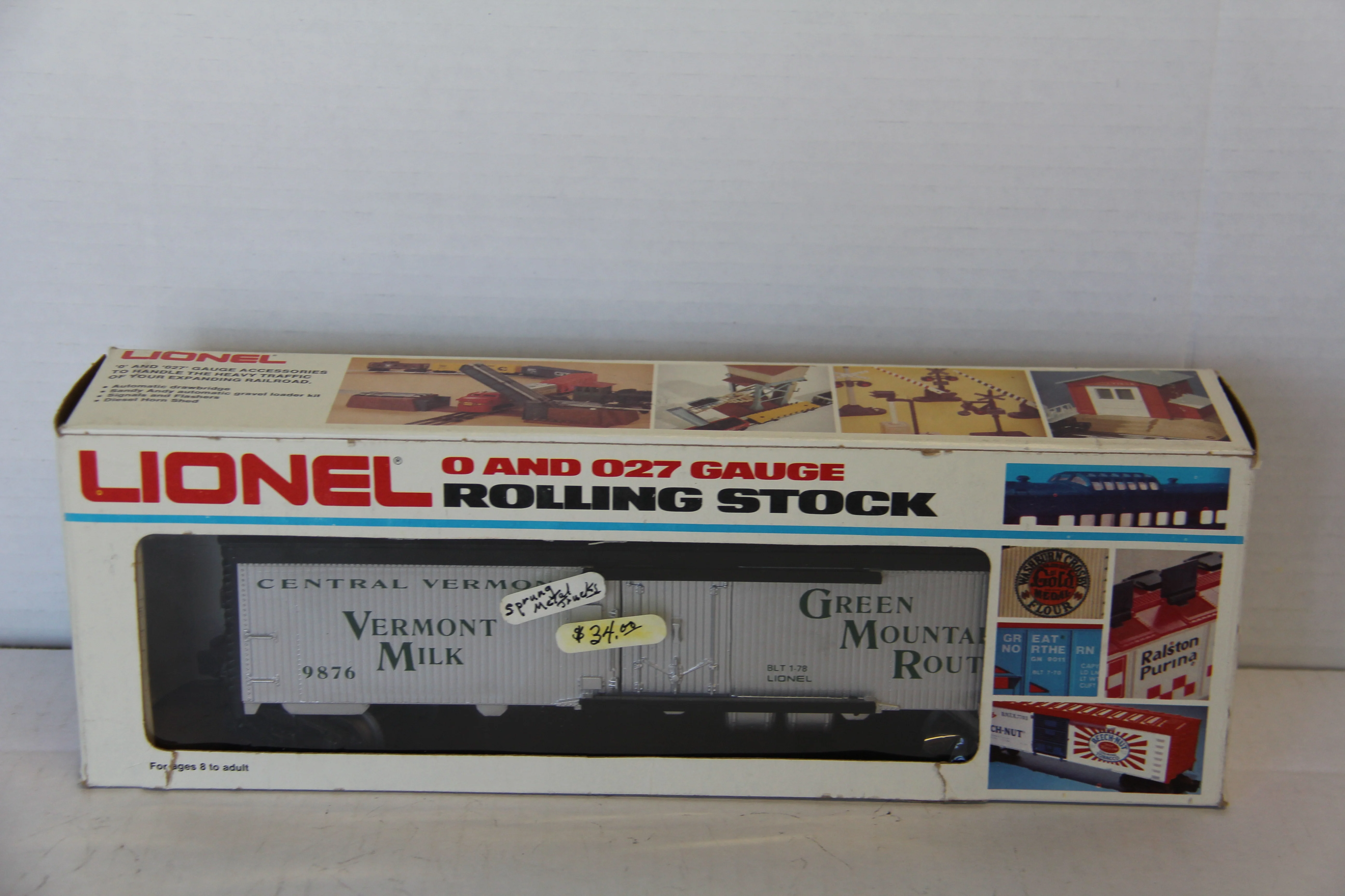 Lionel 6-9876 Central Vermont Milk Reefer "Green Mountain Route"-Second hand-M7532 - Image 5