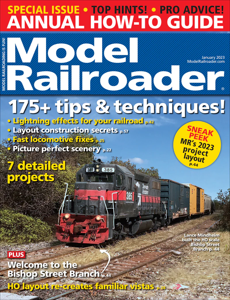 Model Railroader - Magazine - Vol. 90 - Issue 01 - Jan 2023