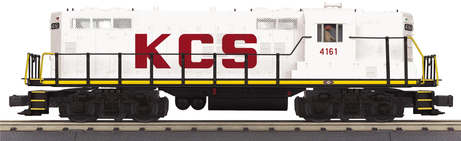 MTH 20-21989-1 - GP-7 Diesel Engine "Kansas City Southern" #4161 w/ PS3 - Custom Run for MrMuffin'sTrains - Image 5