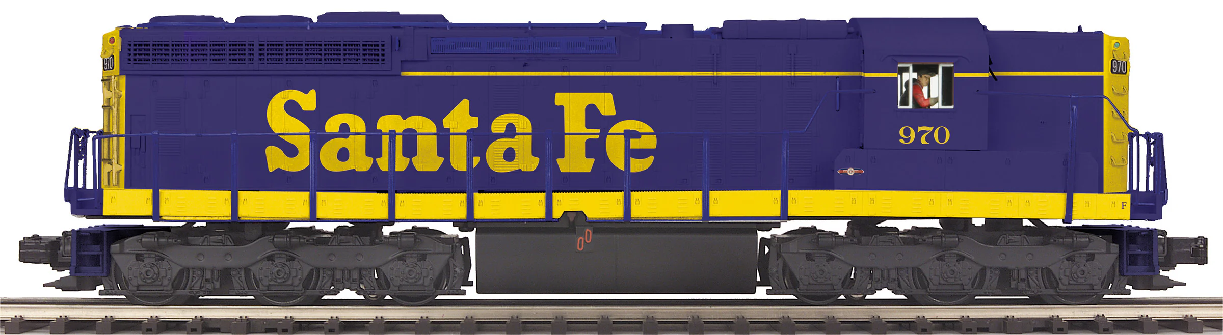 MTH 20-21723-1 - SD24 Diesel Engine "Santa Fe" #970 w/ PS3 - Image 3