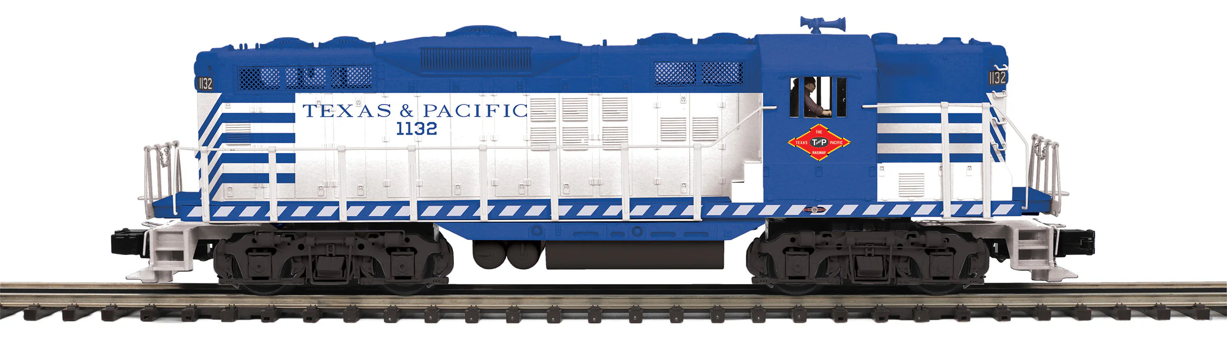 MTH 20-21750-1 - GP-9 Diesel Engine "Texas & Pacific" #1132 w/ PS3 - Image 4