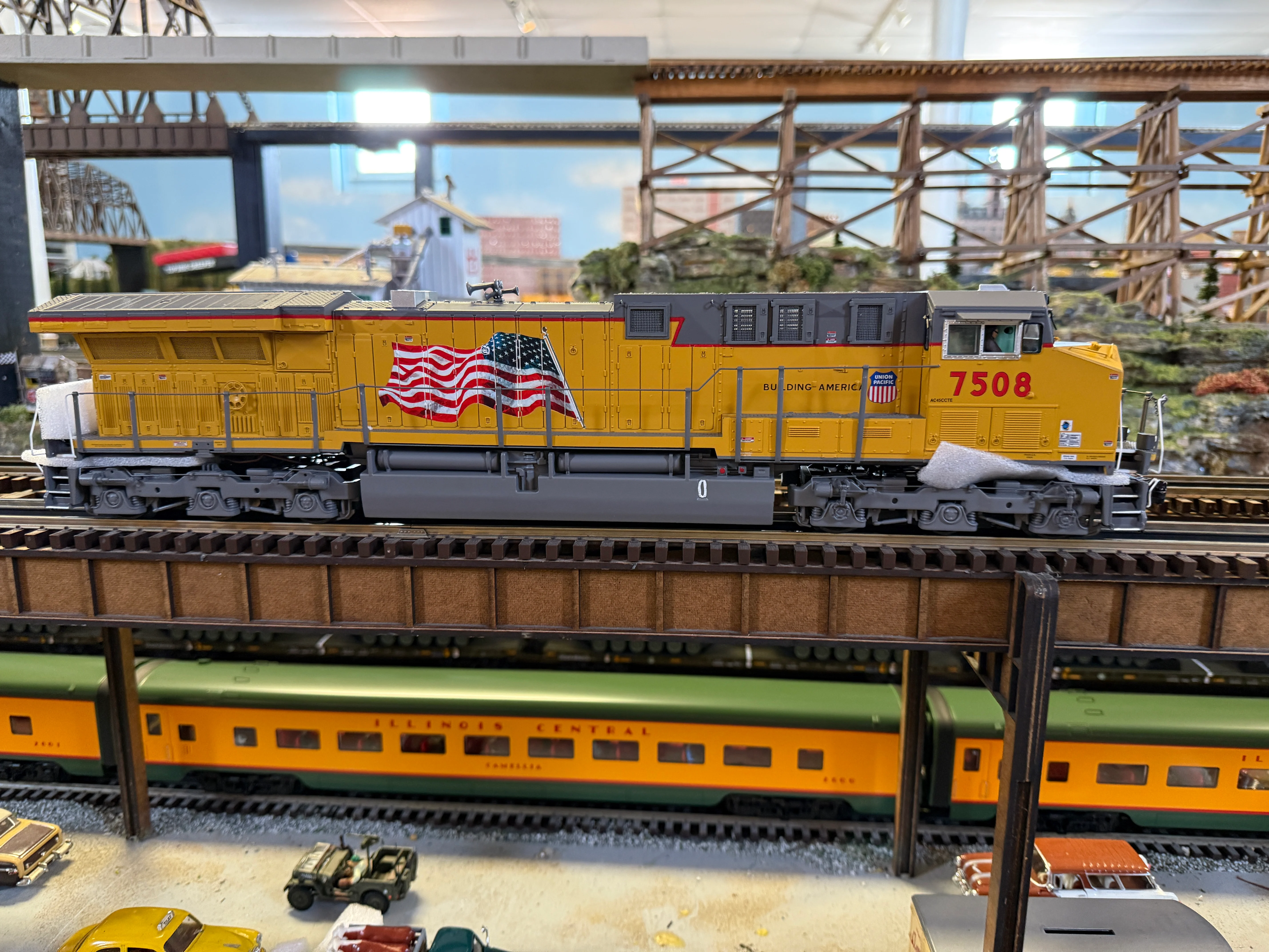 MTH 20-21875-1 - AC6000 Diesel Engine "Union Pacific" #7508 w/ PS3 (Flag) - Image 3
