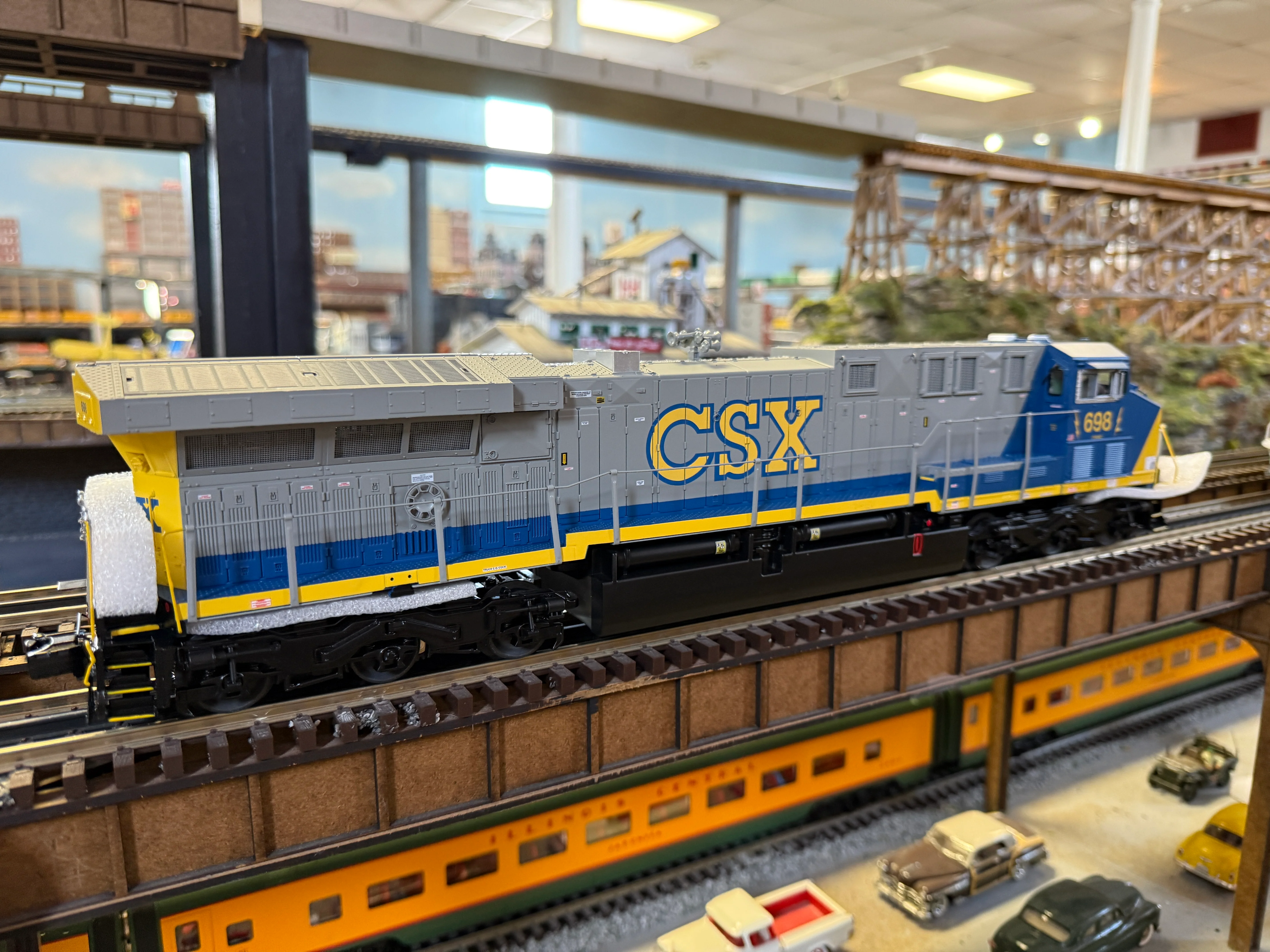 MTH 20-21878-1 - AC6000 Diesel Engine "CSX" #687 w/ PS3 - Image 4