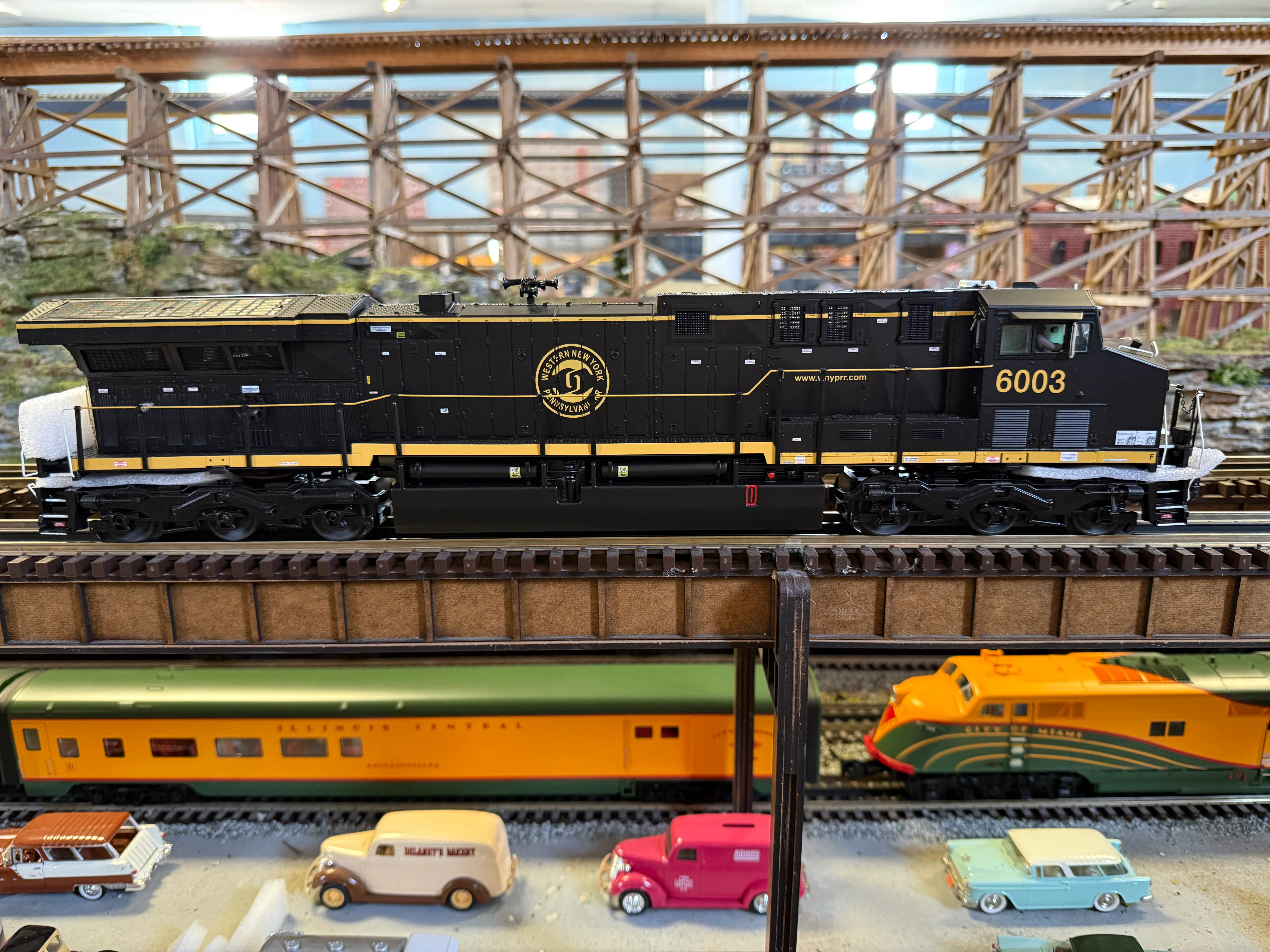 MTH 20-21884-1 - AC6000 Diesel Engine "Western New York & Pennsylvania" #6005 w/ PS3 - Image 3
