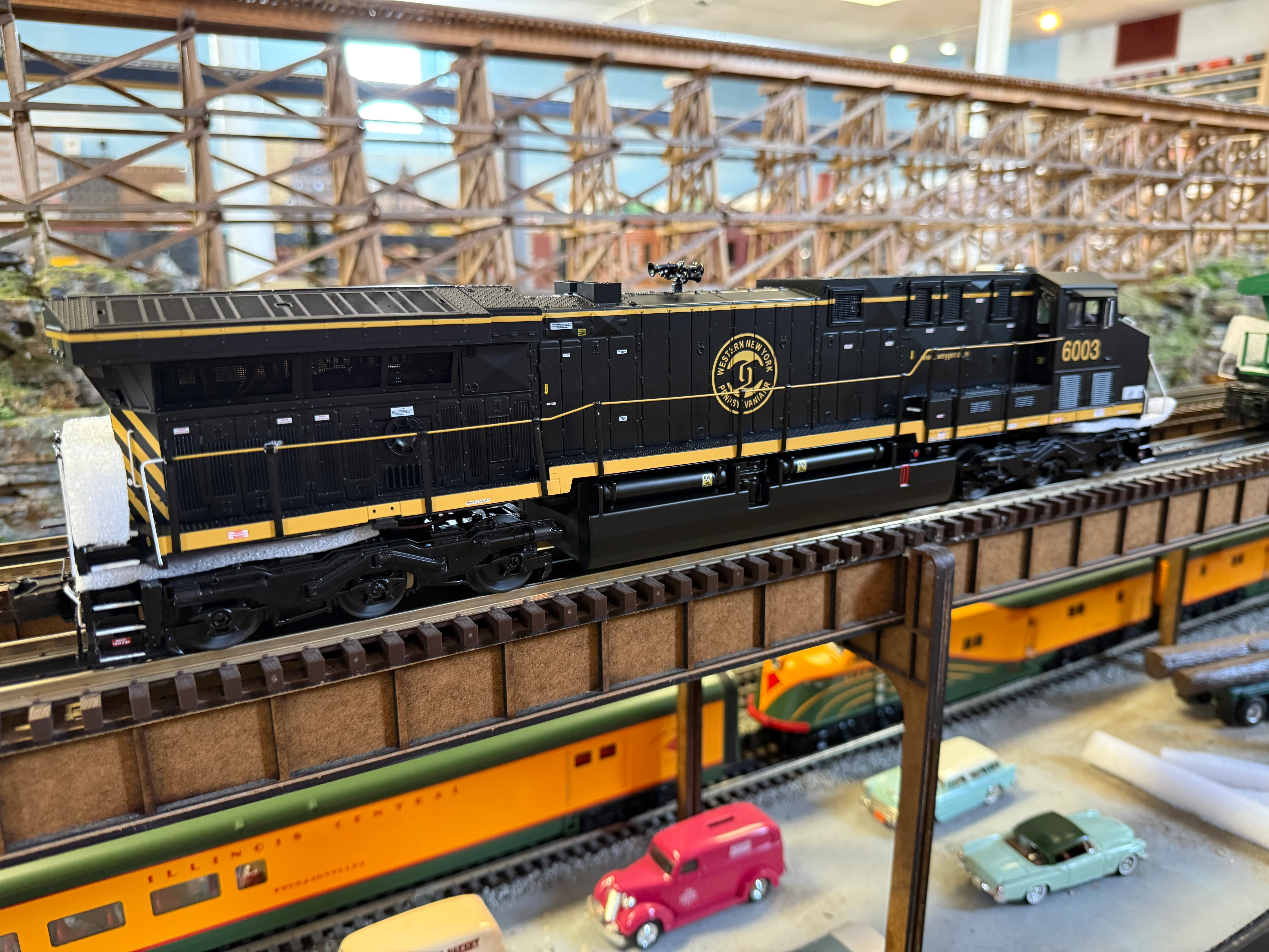 MTH 20-21884-1 - AC6000 Diesel Engine "Western New York & Pennsylvania" #6005 w/ PS3 - Image 4