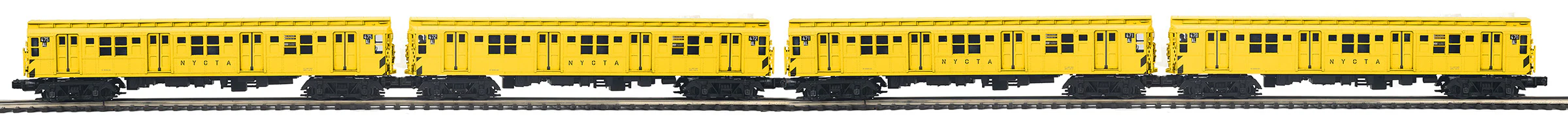 MTH 20-21944-1 - R9 Subway Set "Metropolitan Transportation Authority" w/ PS3 (4-Car) - Image 2