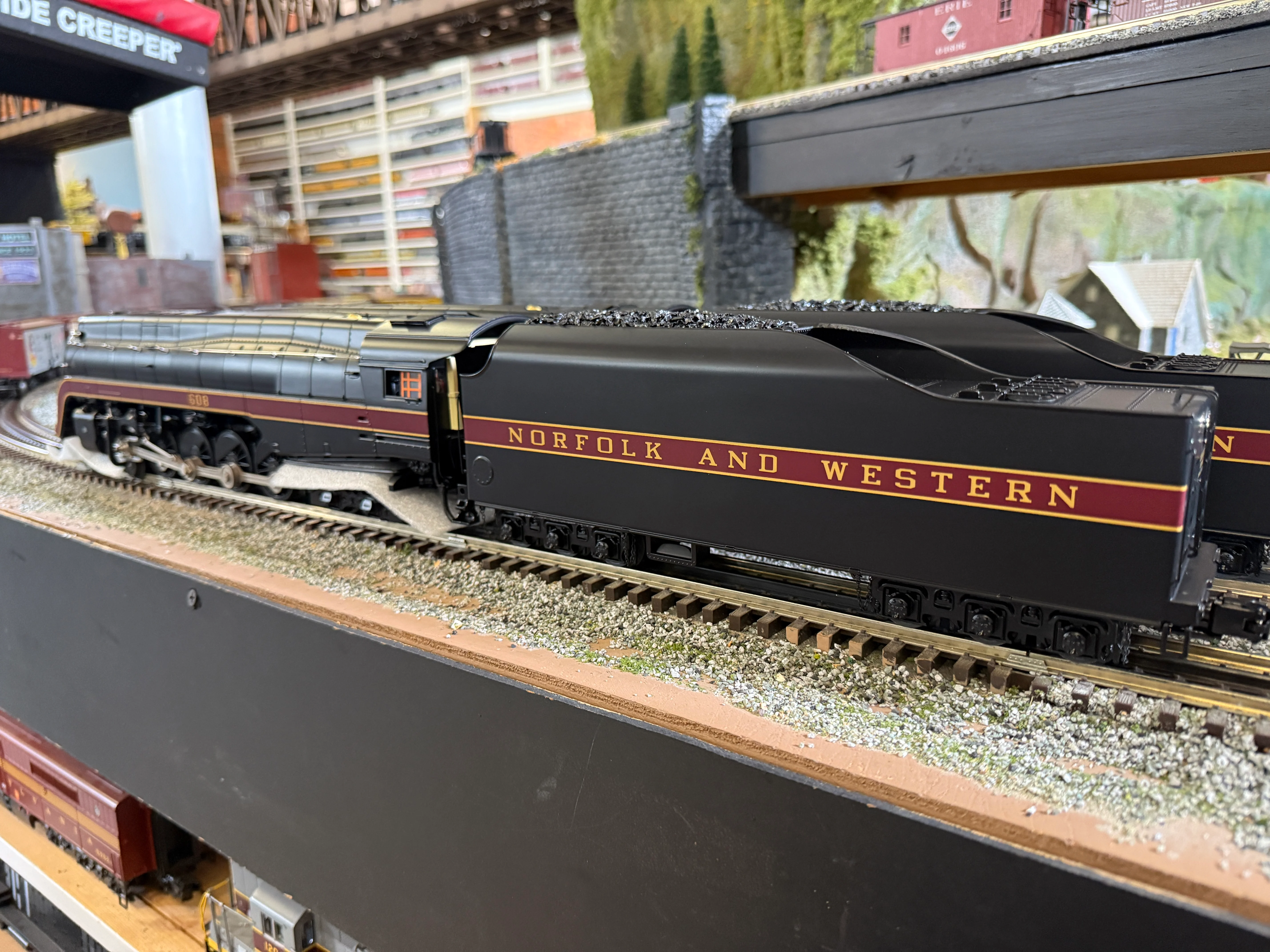 MTH 20-3949-1 - 4-8-4 J Steam Locomotive "Norfolk & Western" #600 w/ PS3 - Image 4