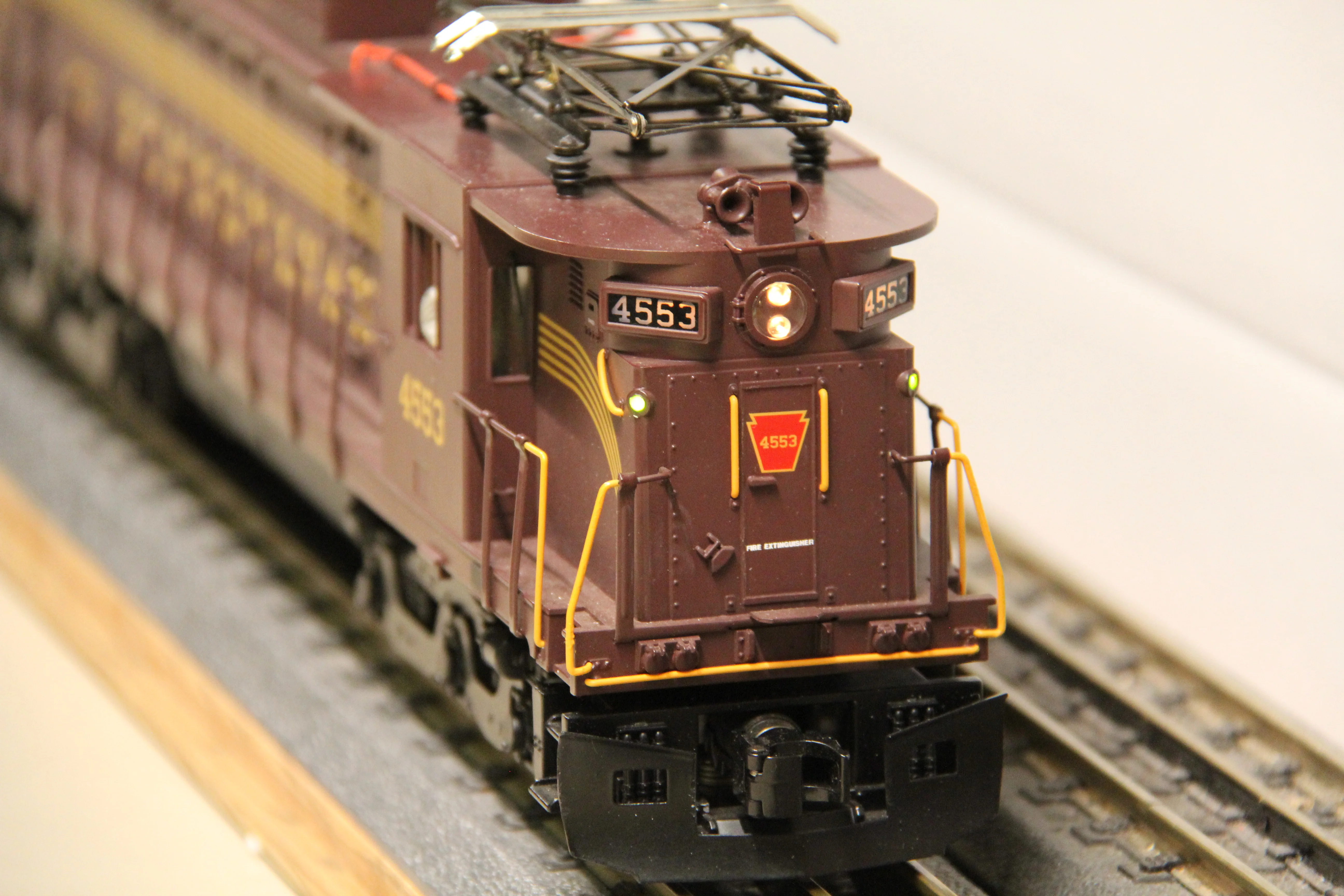 MTH 20-5524-1 Pennsylvania Tuscan E-33 Rectifier Electric-Second hand-M7478 - Image 5