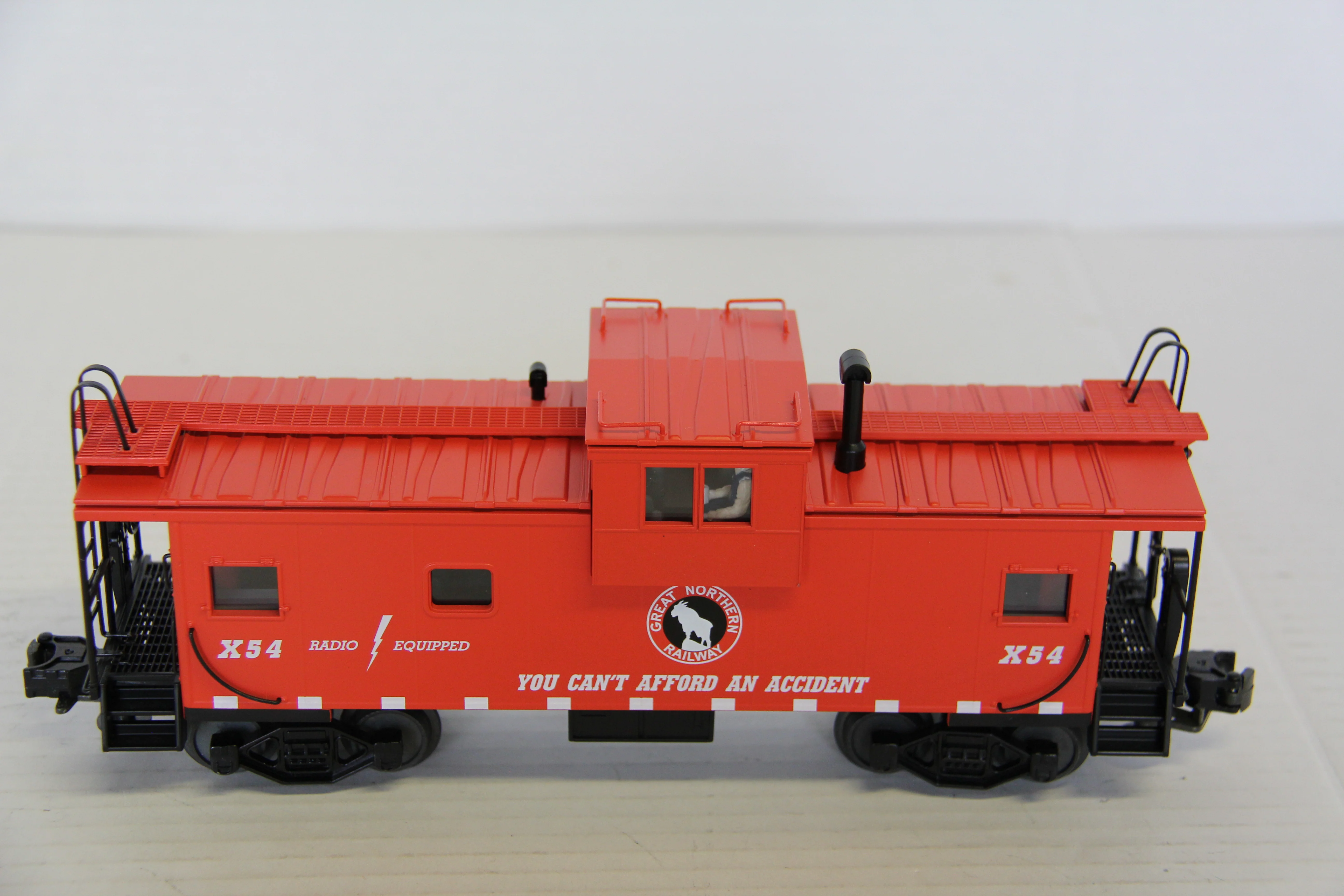 MTH 20-91052 Great Northern Extended Vision Caboose-Second hand-M7330 - Image 4