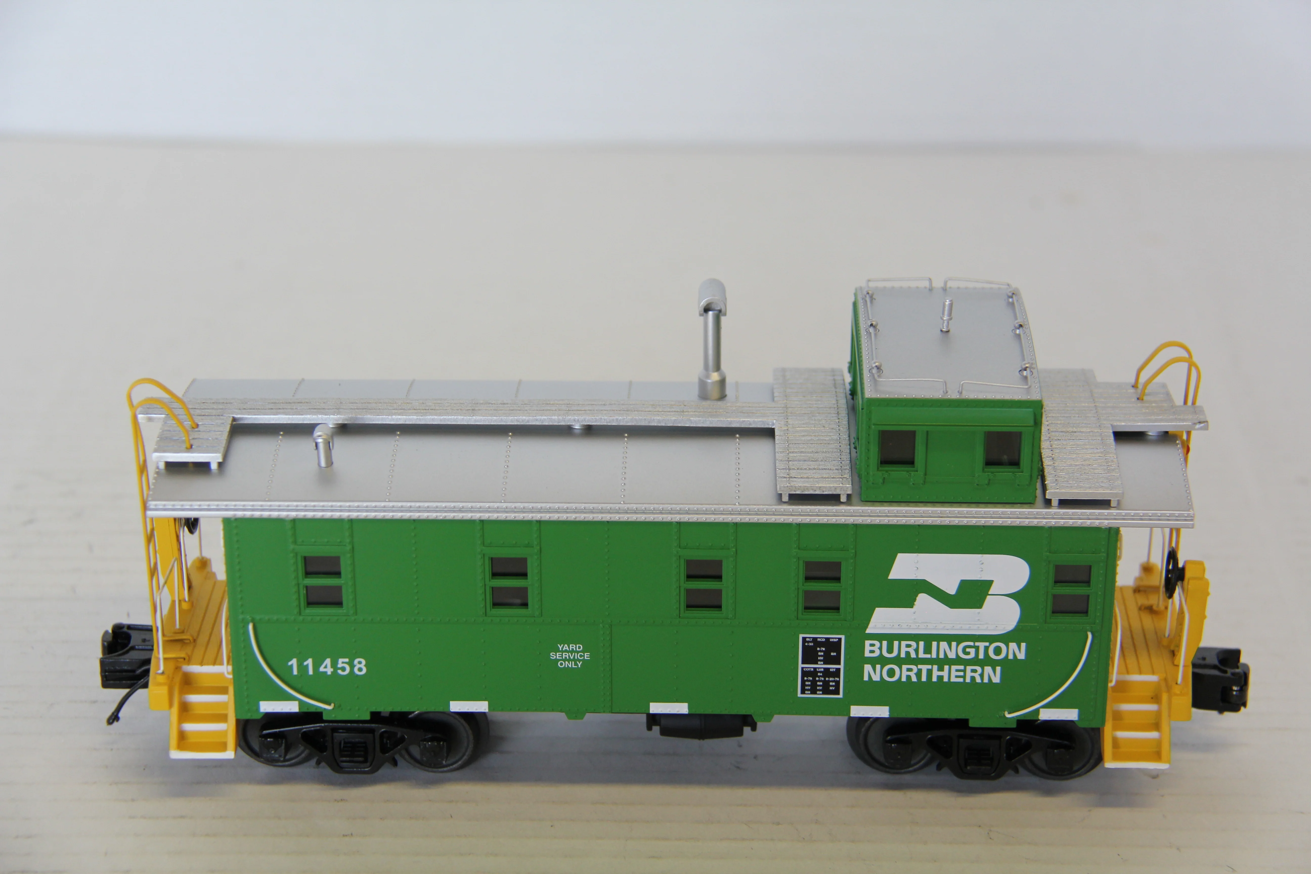 MTH 20-91691 Burlington Northern Steel Caboose #11458-Second hand-M7487