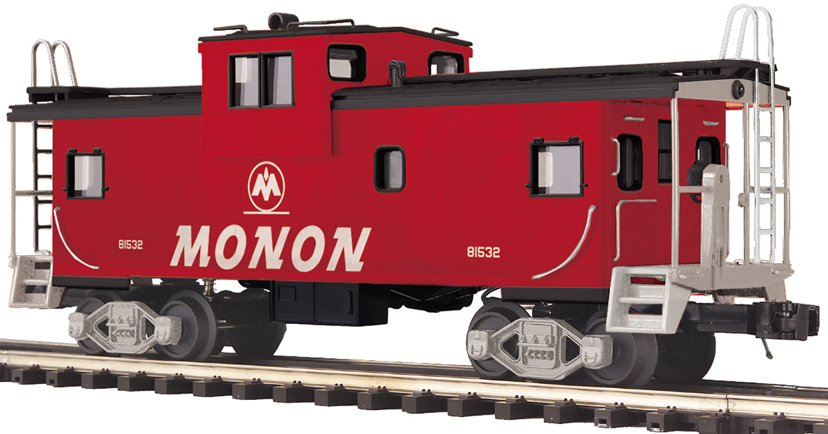 MTH 20-91838 - Premier - Extended Vision Caboose "Monon" #81532 - Custom Run for MrMuffin'sTrains