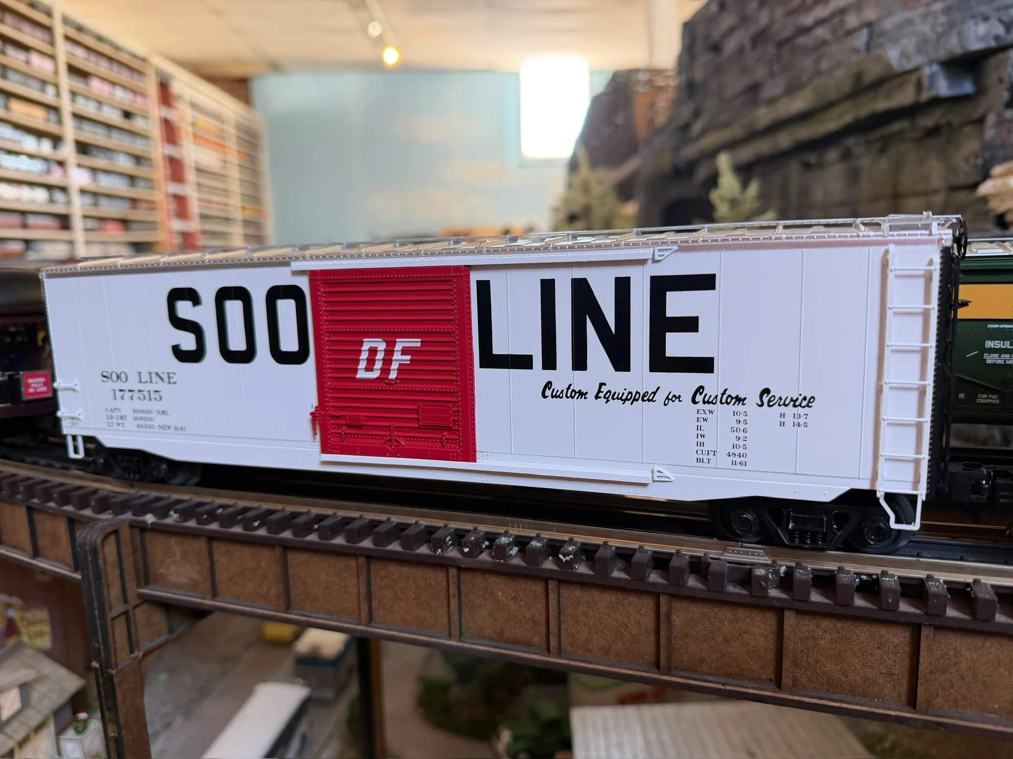 MTH 20-99444 - 50’ Ps-1 Box Car "SOO Line" #177501 - Custom Run for MrMuffin'sTrains - Image 2